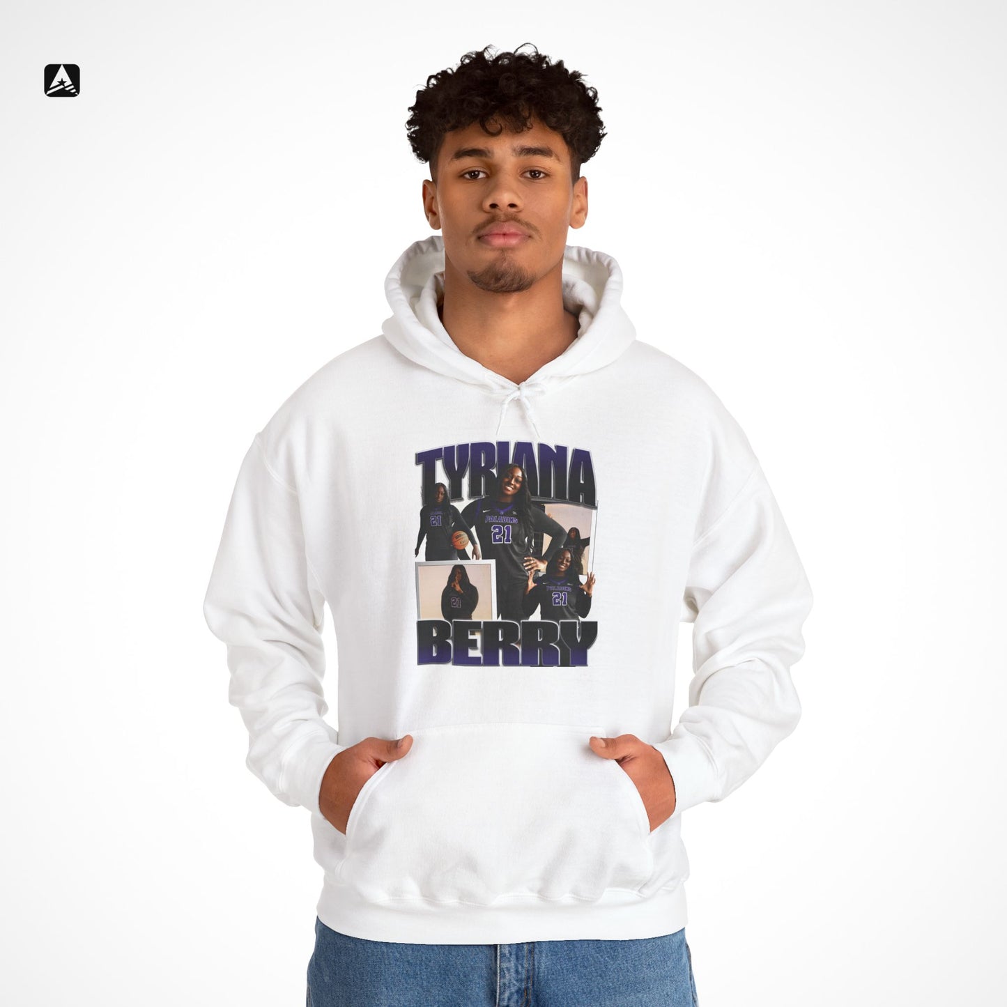 Tyriana Berry Graphic Hoodie