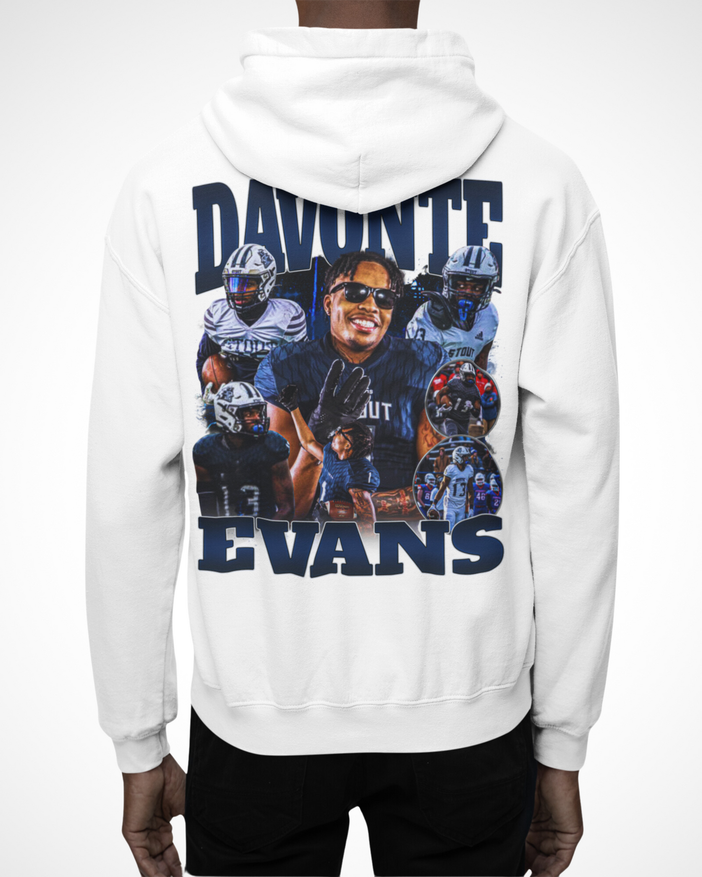 Davonte Evans Graphic Hoodie