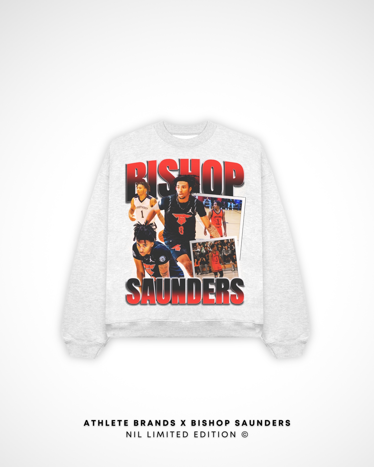 Bishop Saunders Graphic Crewneck