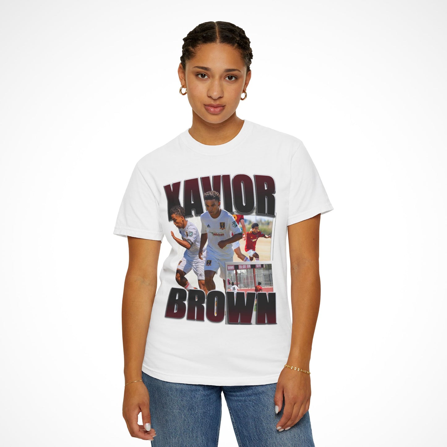 Xavior Brown Graphic Tee
