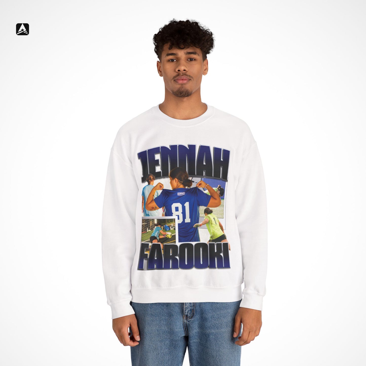 Jennah Farooki Graphic Crewneck