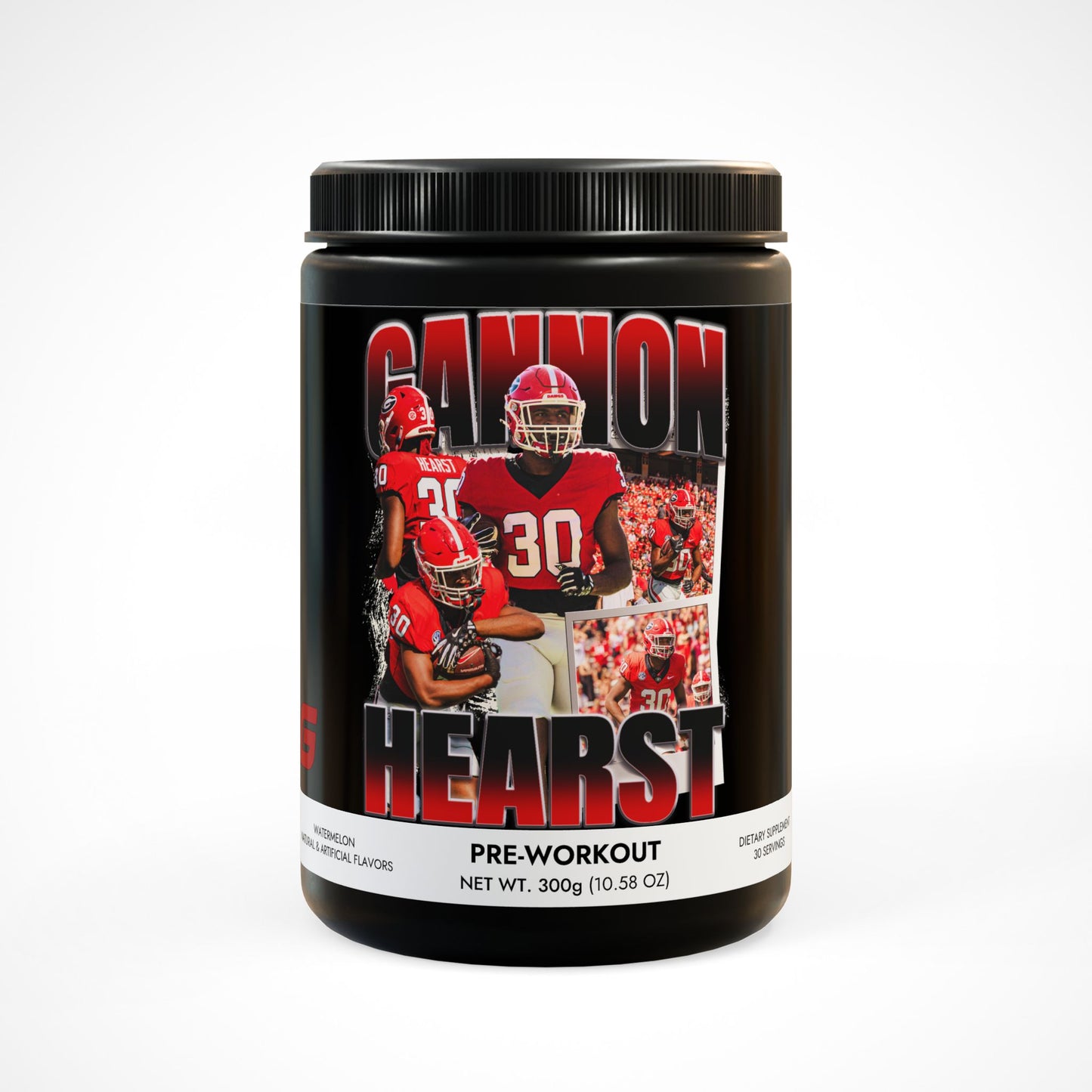 Gannon Hearst Pre-Workout, Watermelon (300g)