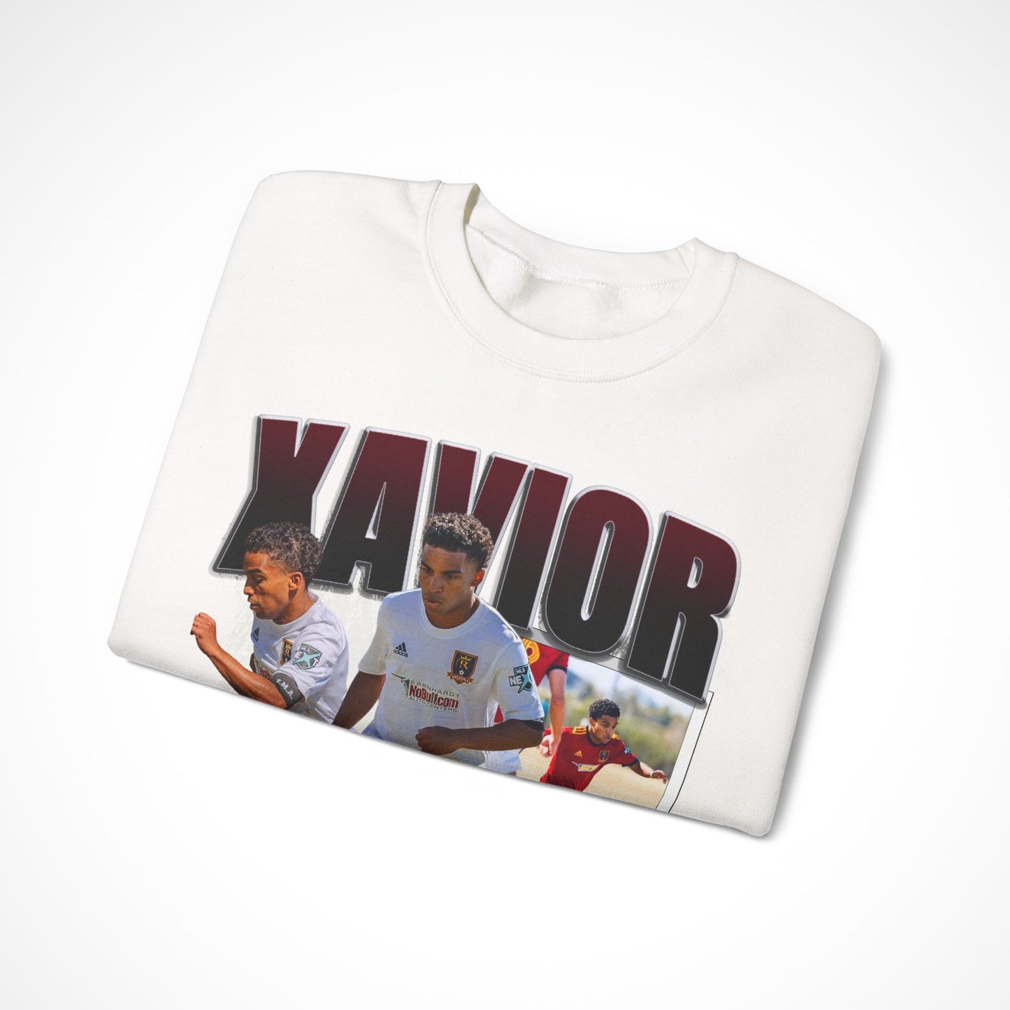 Xavior Brown Graphic Crewneck