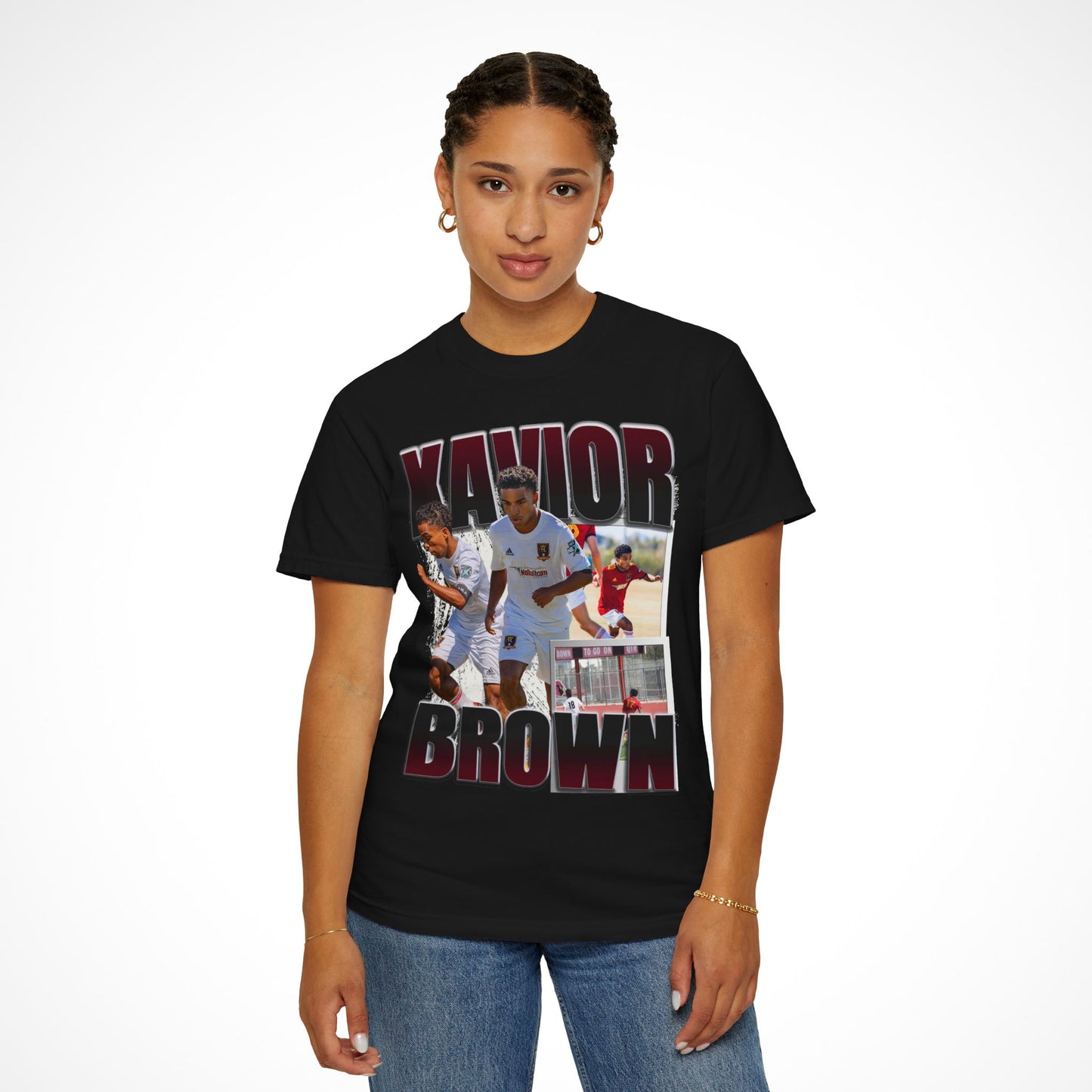 Xavior Brown Graphic Tee