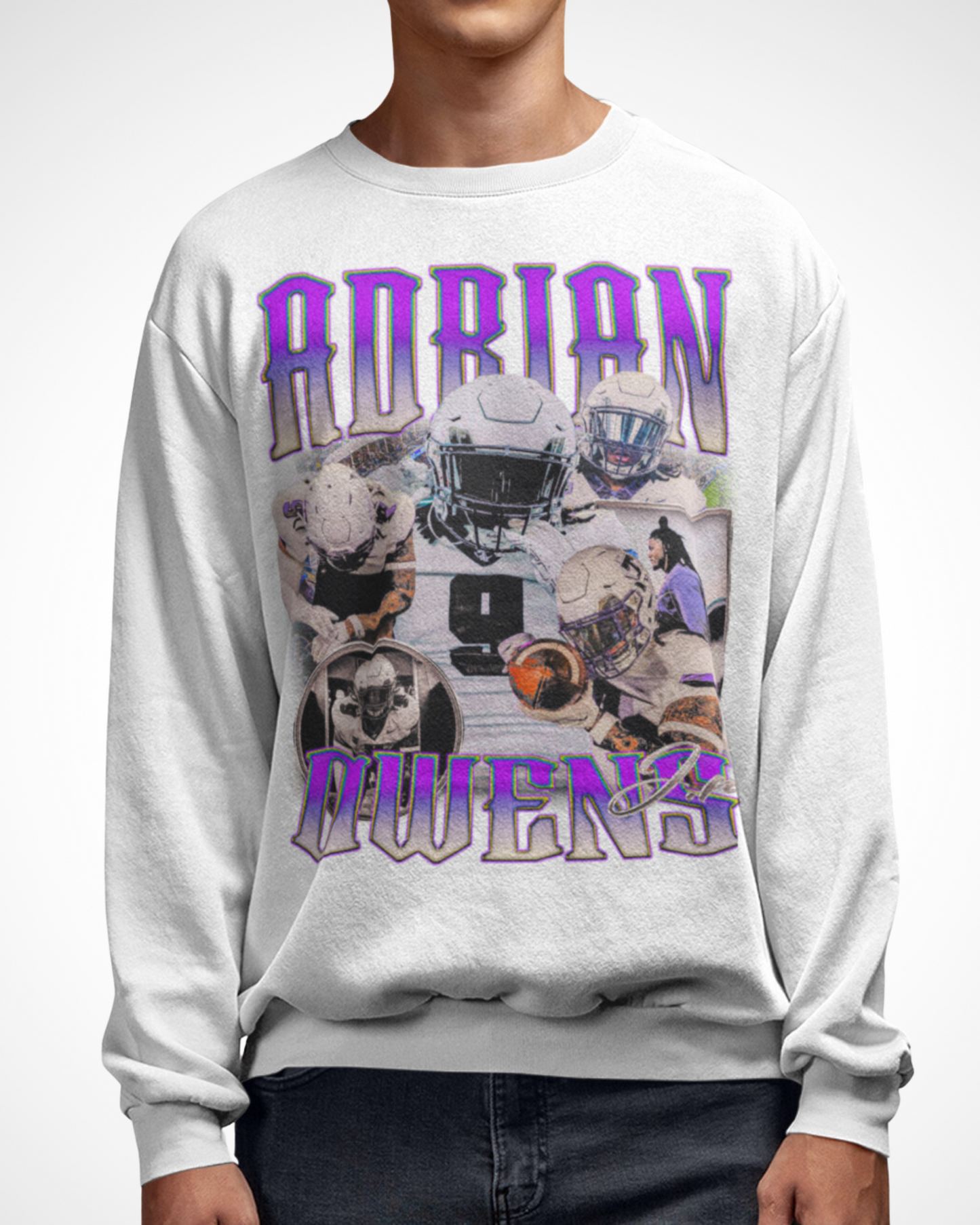 Adrian Owens Jr. Graphic Crewneck