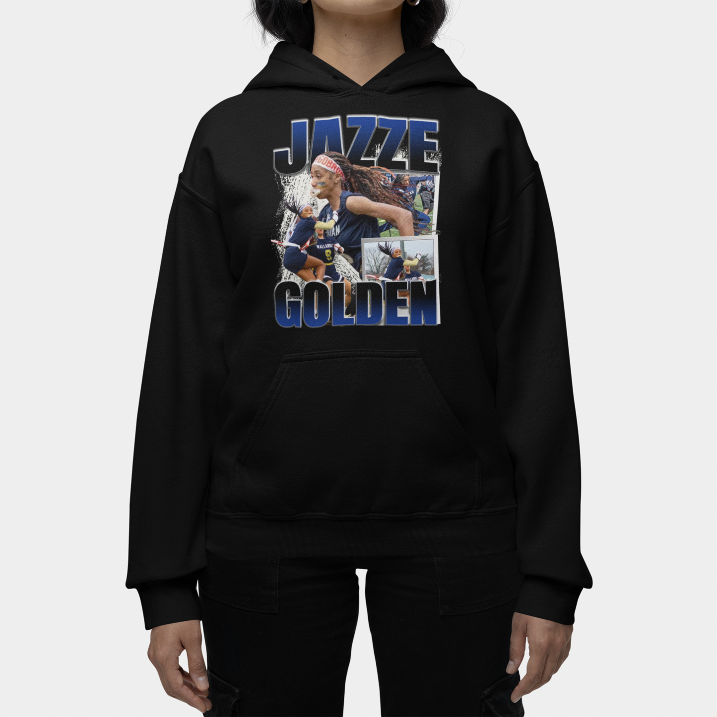 Jazzé Golden Graphic Hoodie