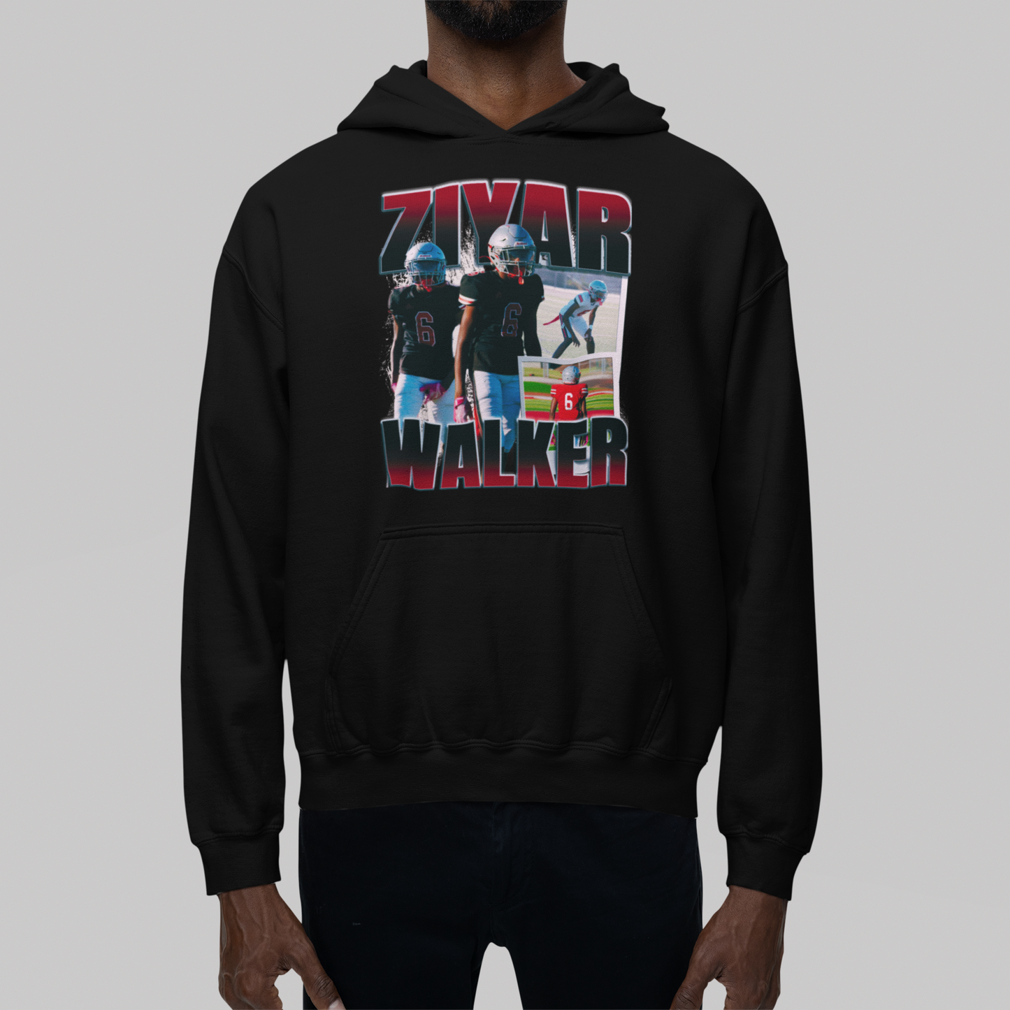 Ziyar Walker Graphic Hoodie