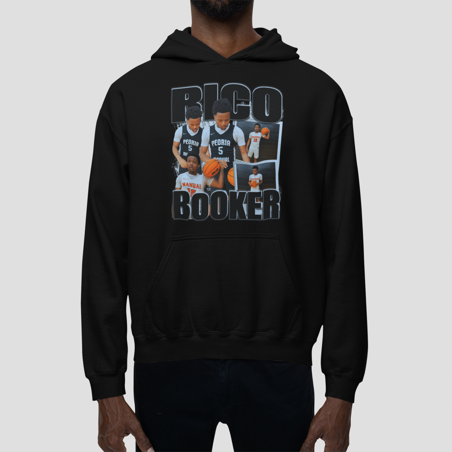 Rico Booker Graphic Hoodie