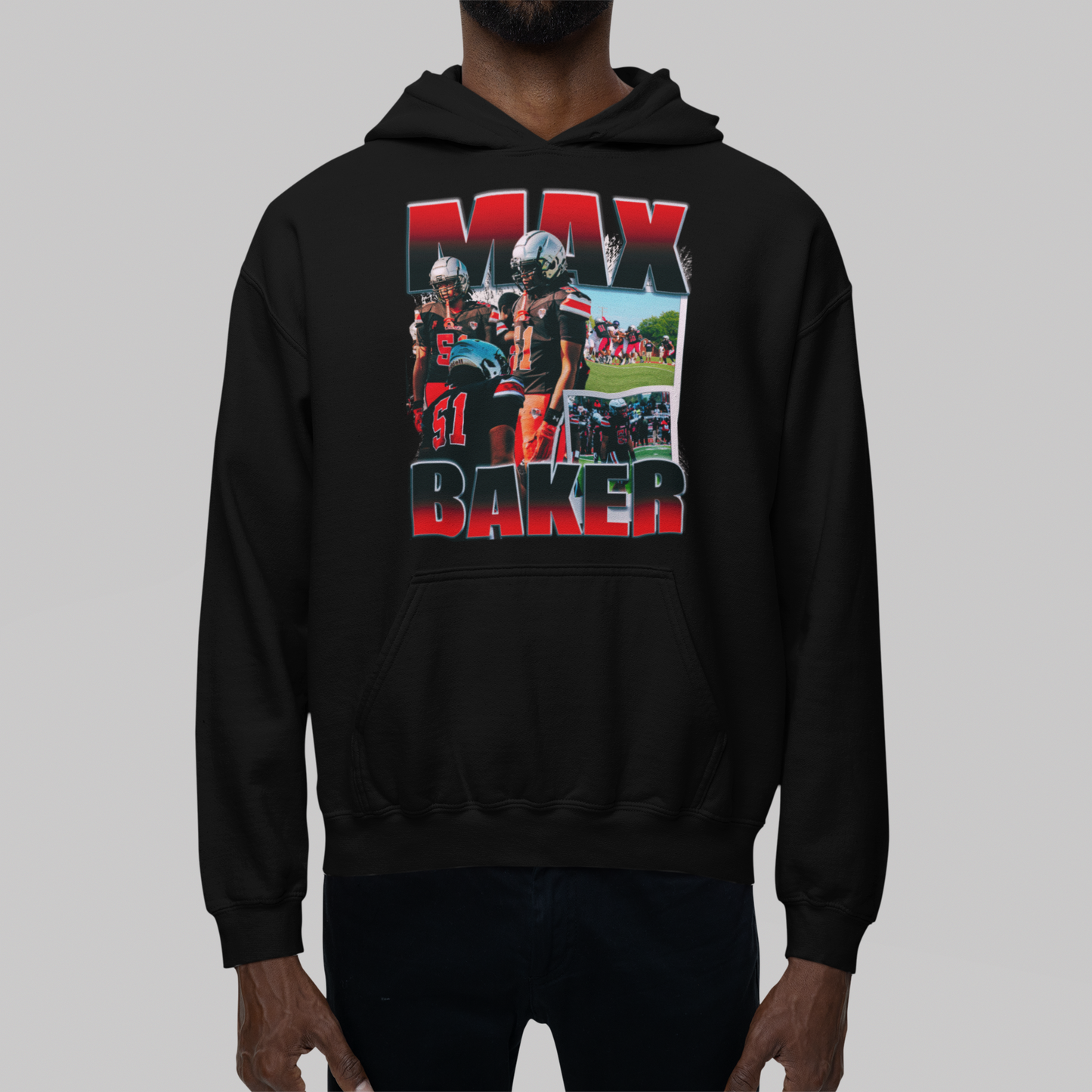 Max Baker Graphic Hoodie