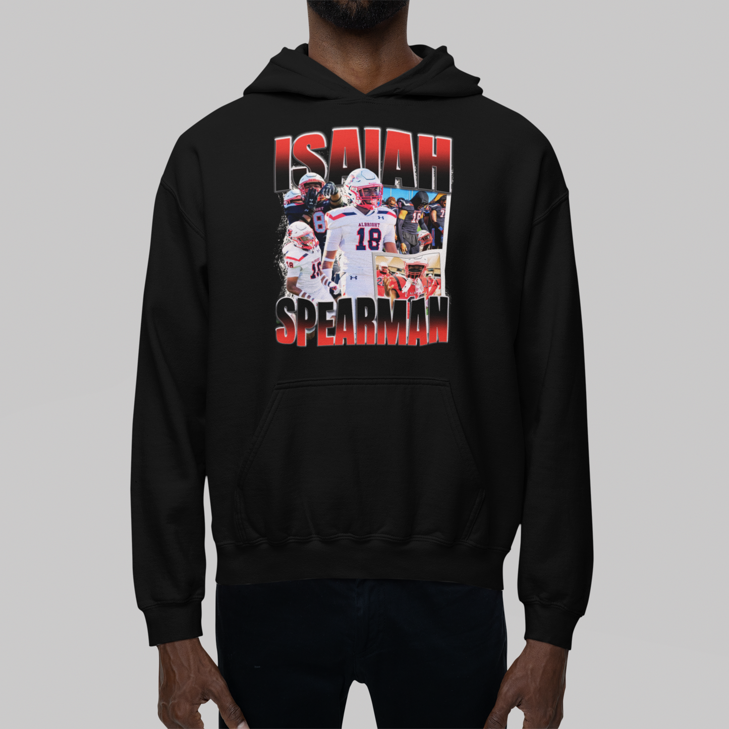 Isaiah Spearman Graphic Hoodie
