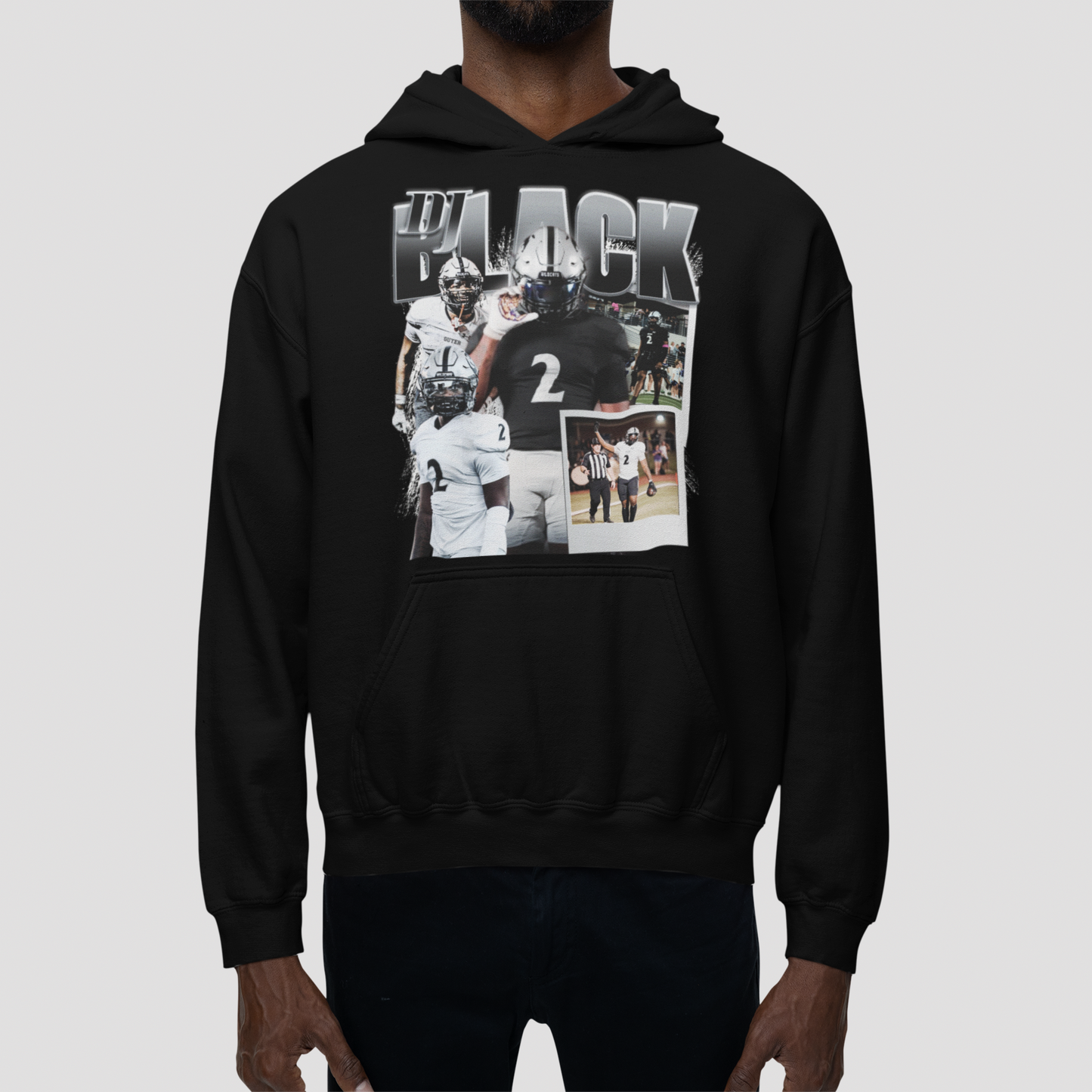DJ Black Graphic Hoodie