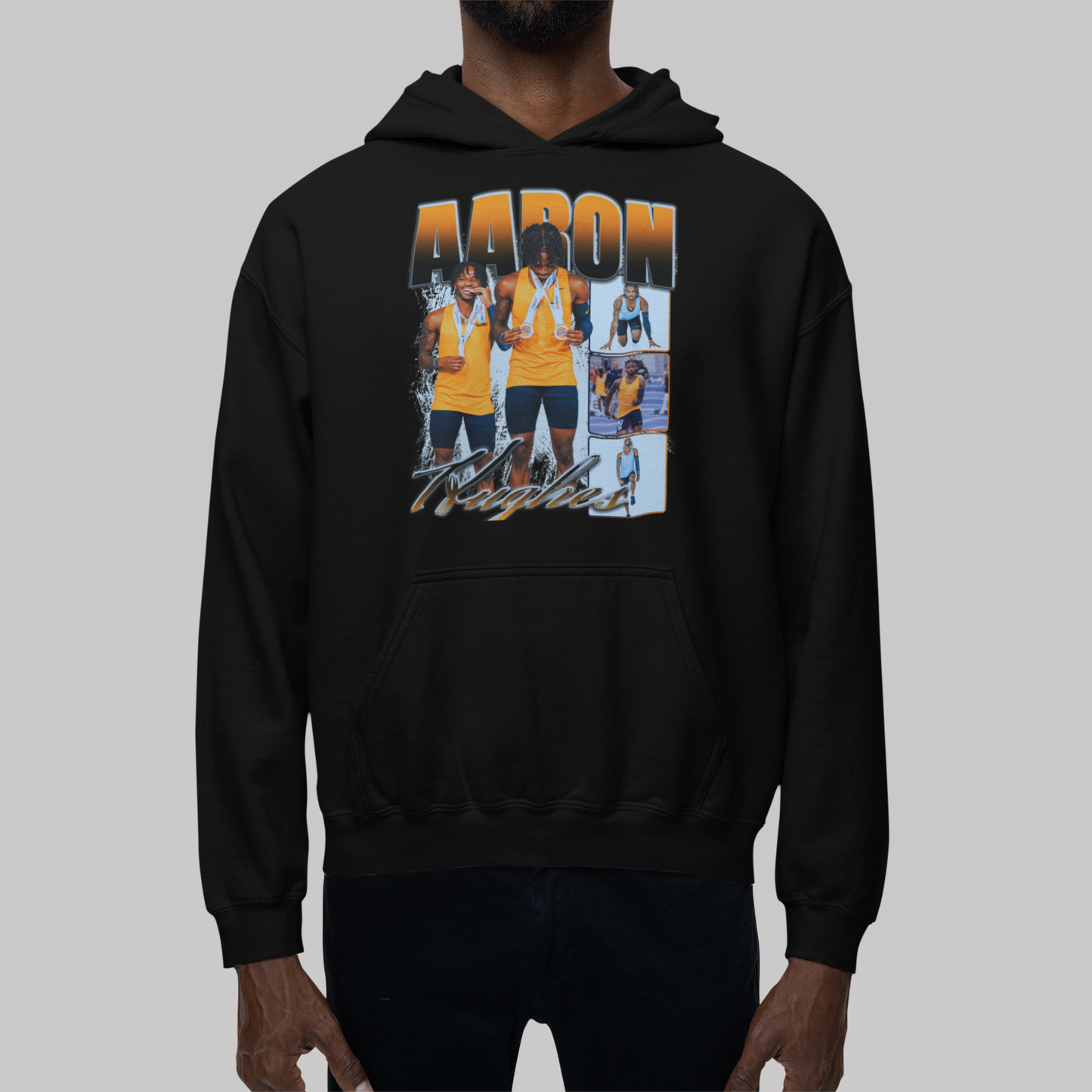 Aaron Hughes Graphic Hoodie
