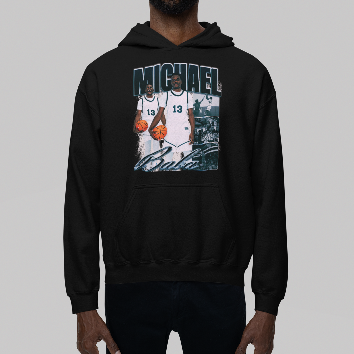 Michael Baba Graphic Hoodie
