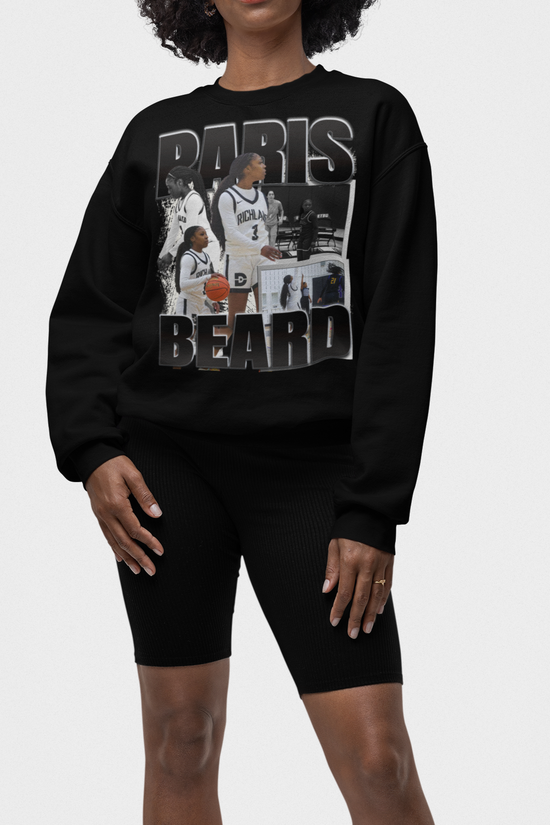 Paris Beard Graphic Crewneck