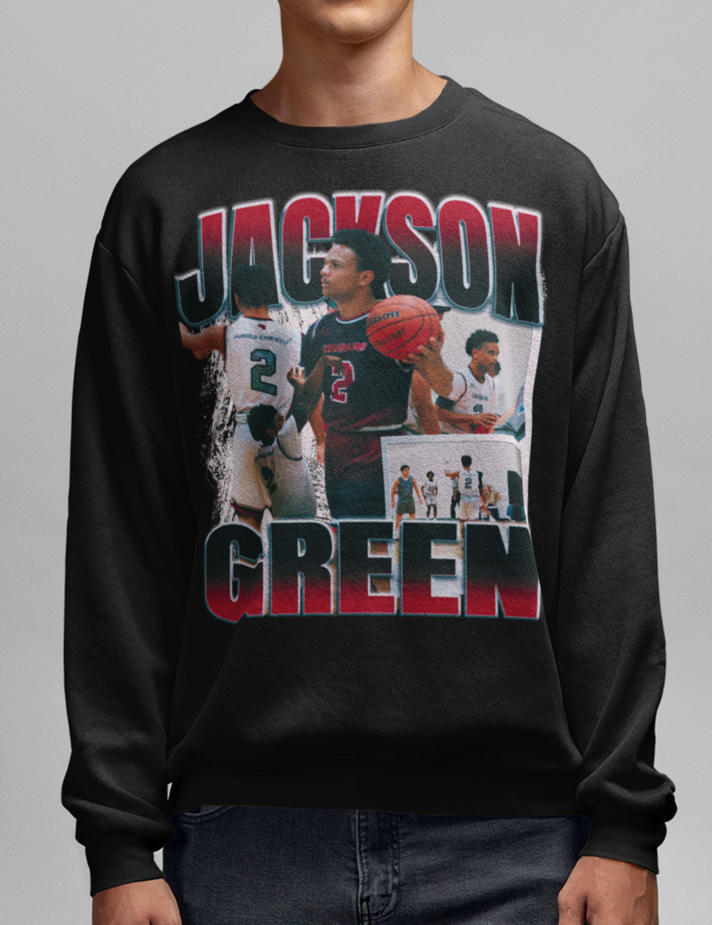 Jackson Green Graphic Crewneck