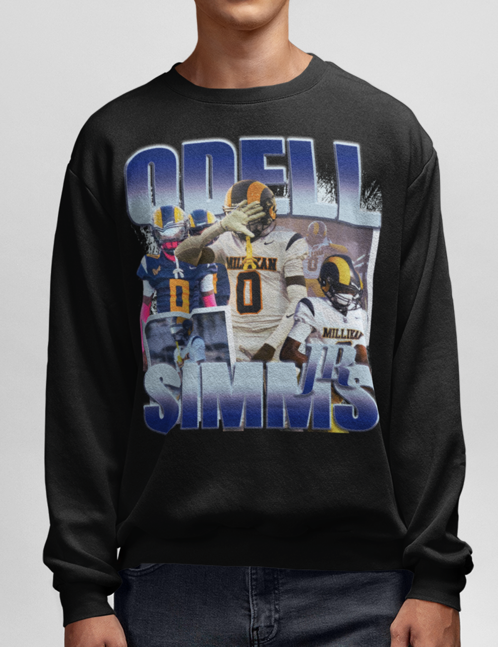Odell Simms Jr. Graphic Crewneck