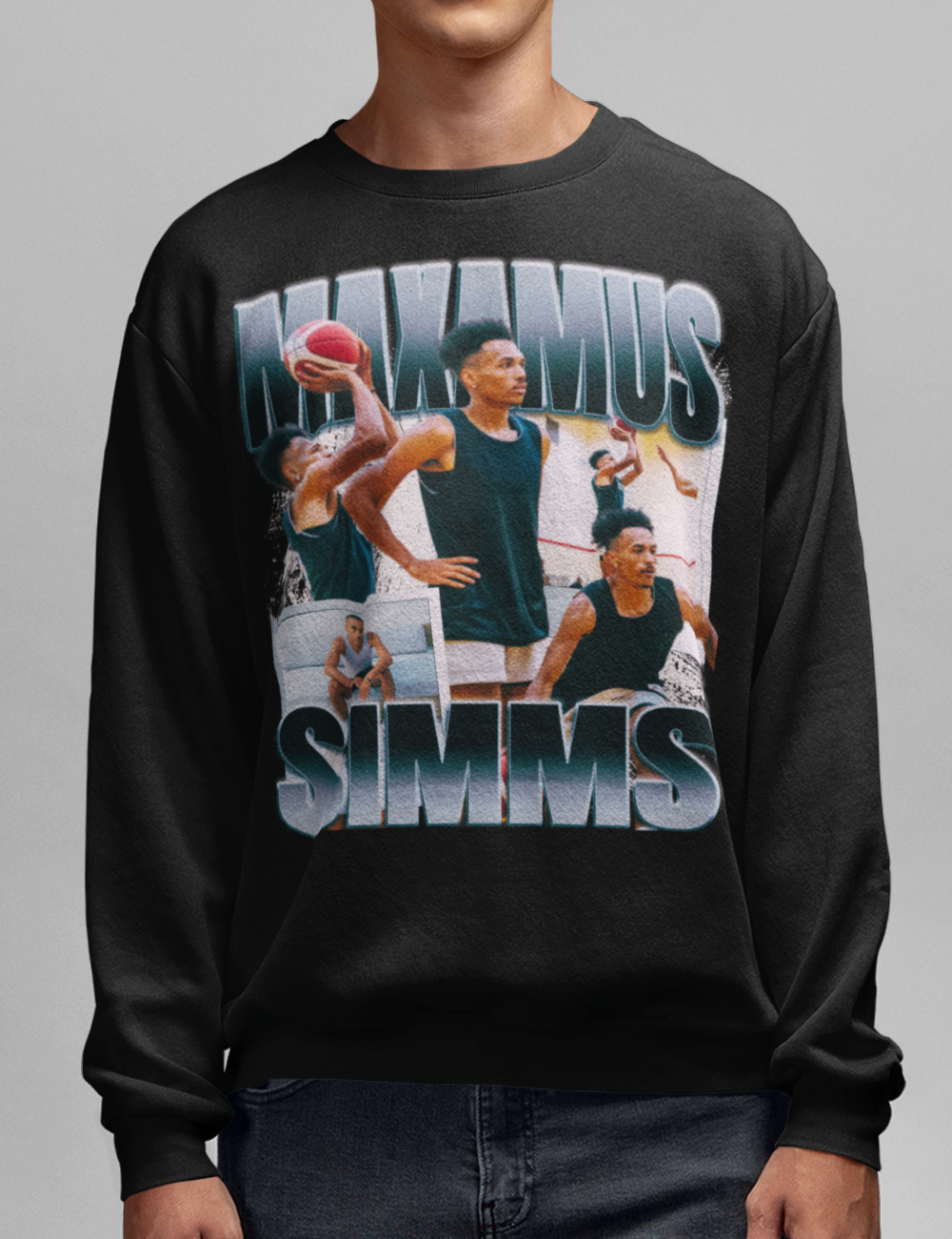Maxamus Simms Graphic Crewneck