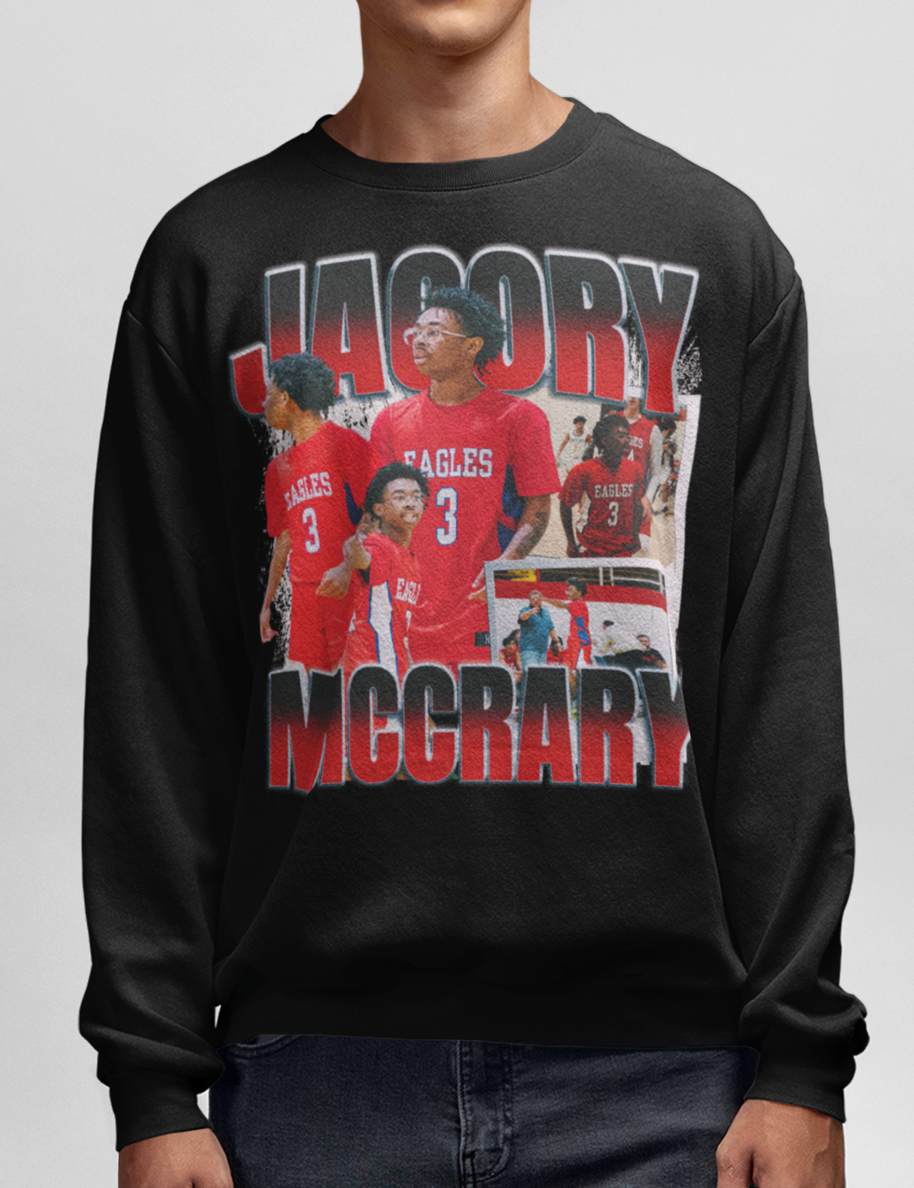 Jacory Mccrary Graphic Crewneck