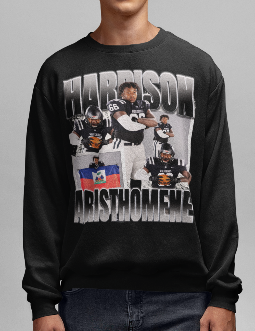 Harrison Aristhomene Graphic Crewneck
