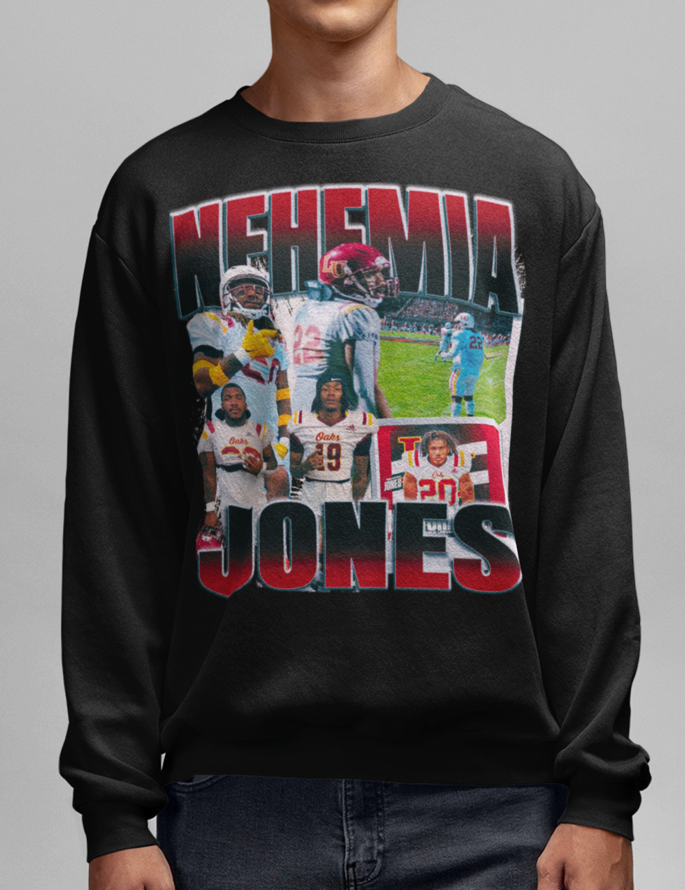 Nehemia Jones Graphic Crewneck
