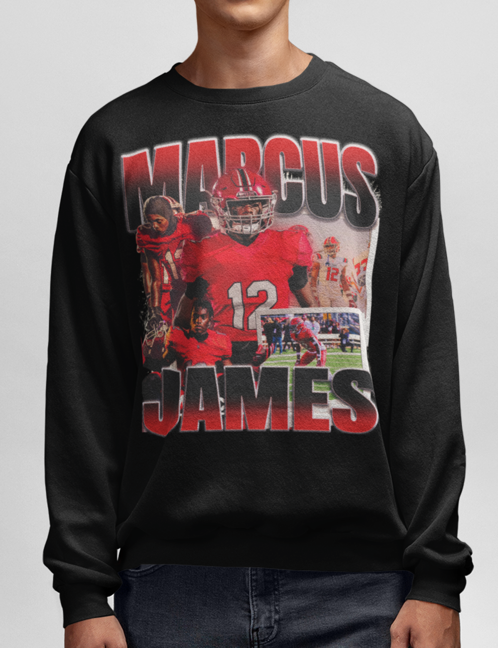 Marcus James Graphic Crewneck