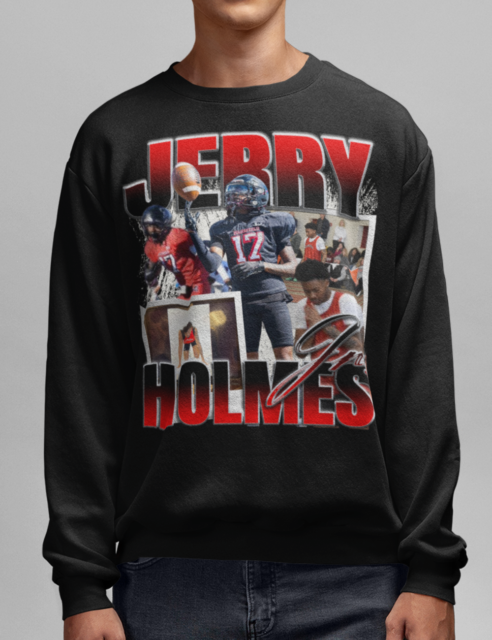 Jerry Holmes Jr Graphic Crewneck
