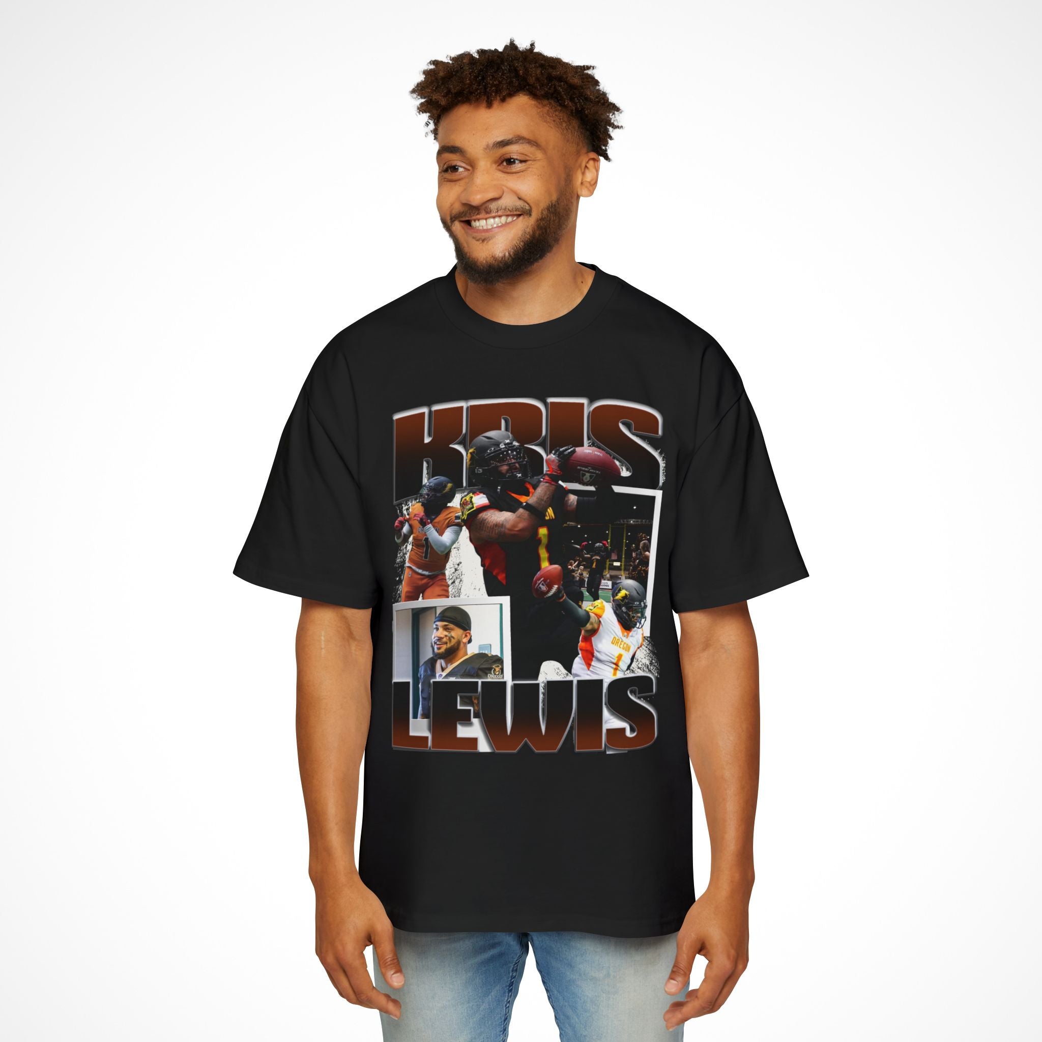 Kris Lewis Oversized Graphic Tee