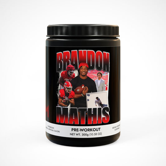 Brandon Mathis Pre-Workout, Watermelon (300g, 10.58oz)