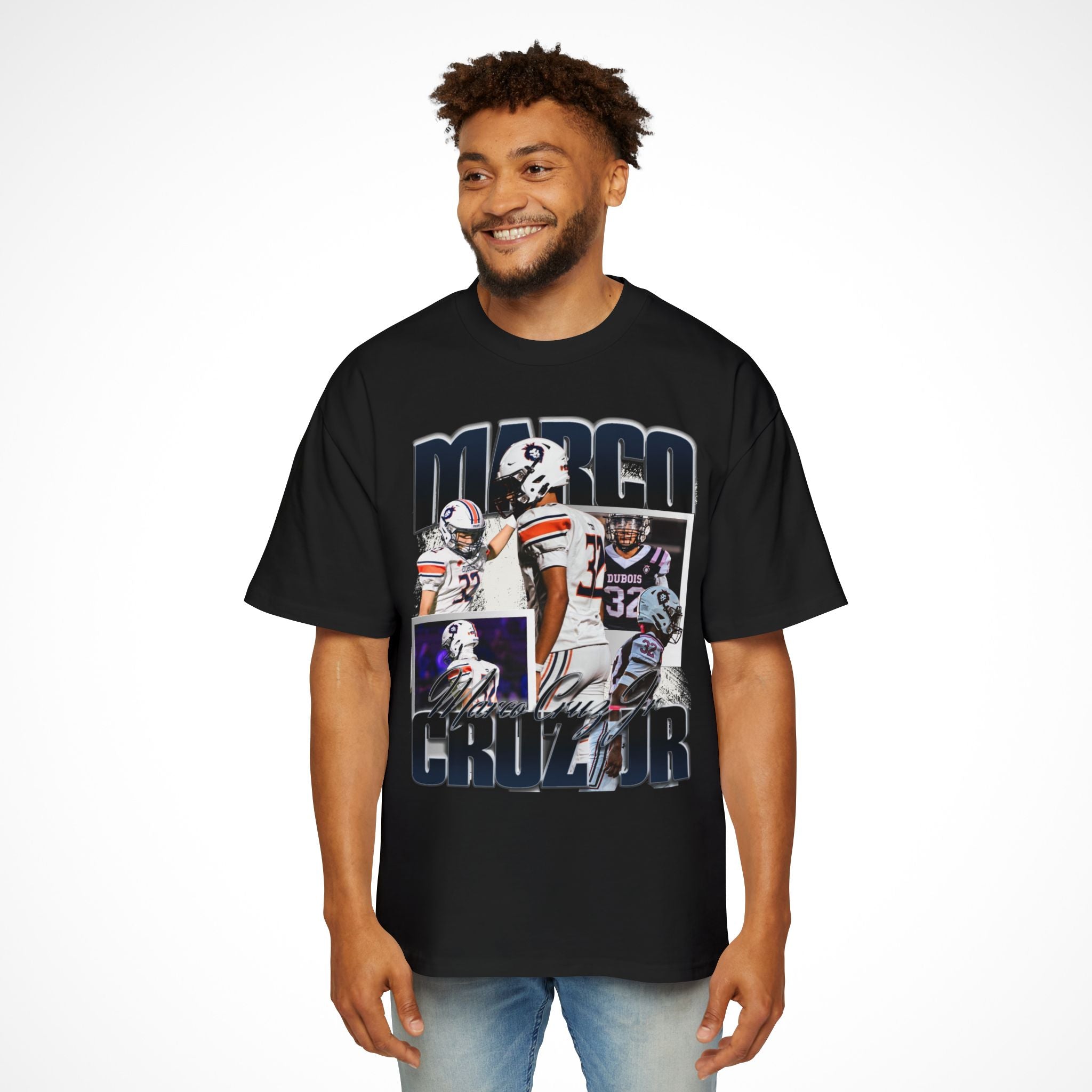 Marco Cruz Jr Oversized Graphic Tee