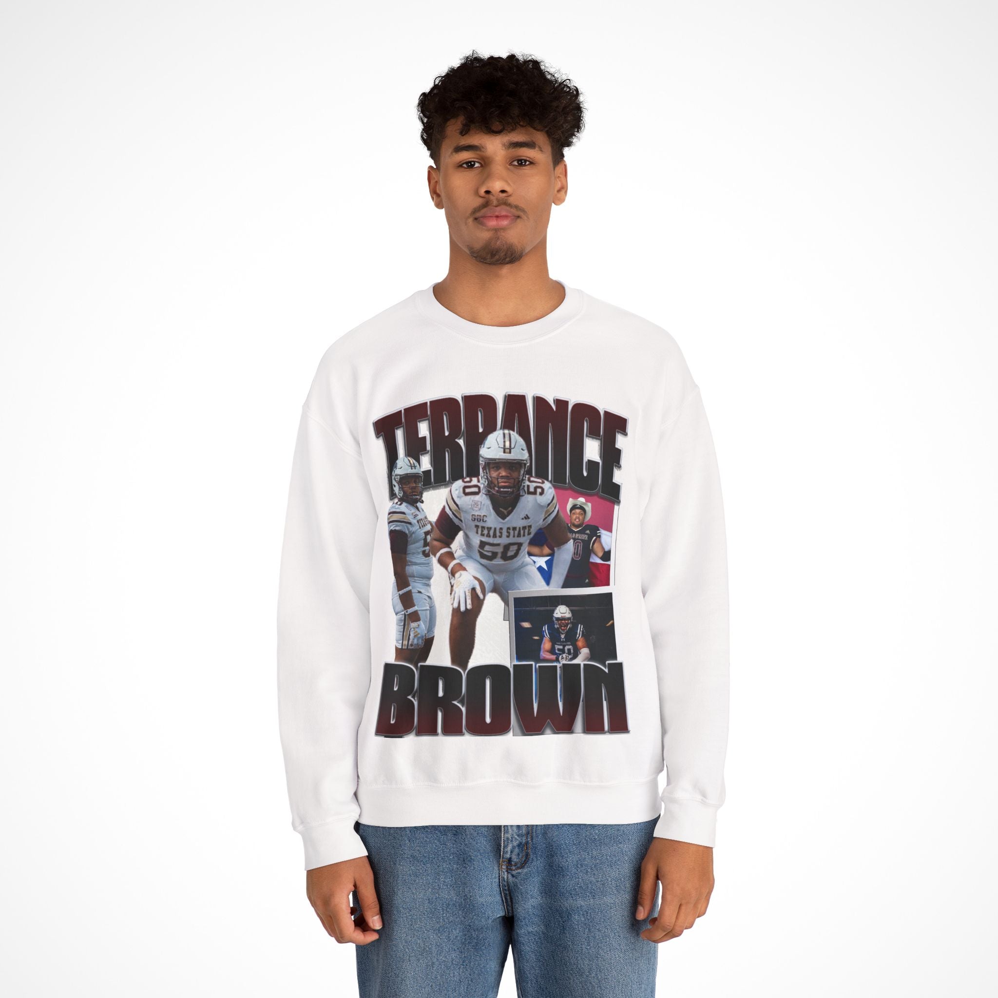 Terrance Brown Graphic Crewneck