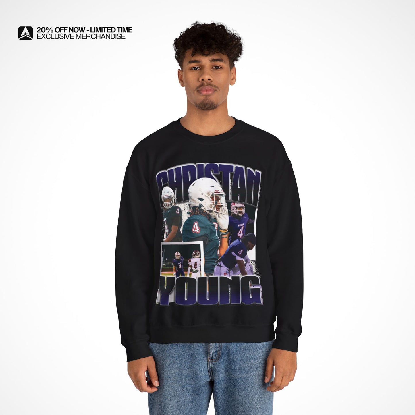 Christan Young Graphic Crewneck