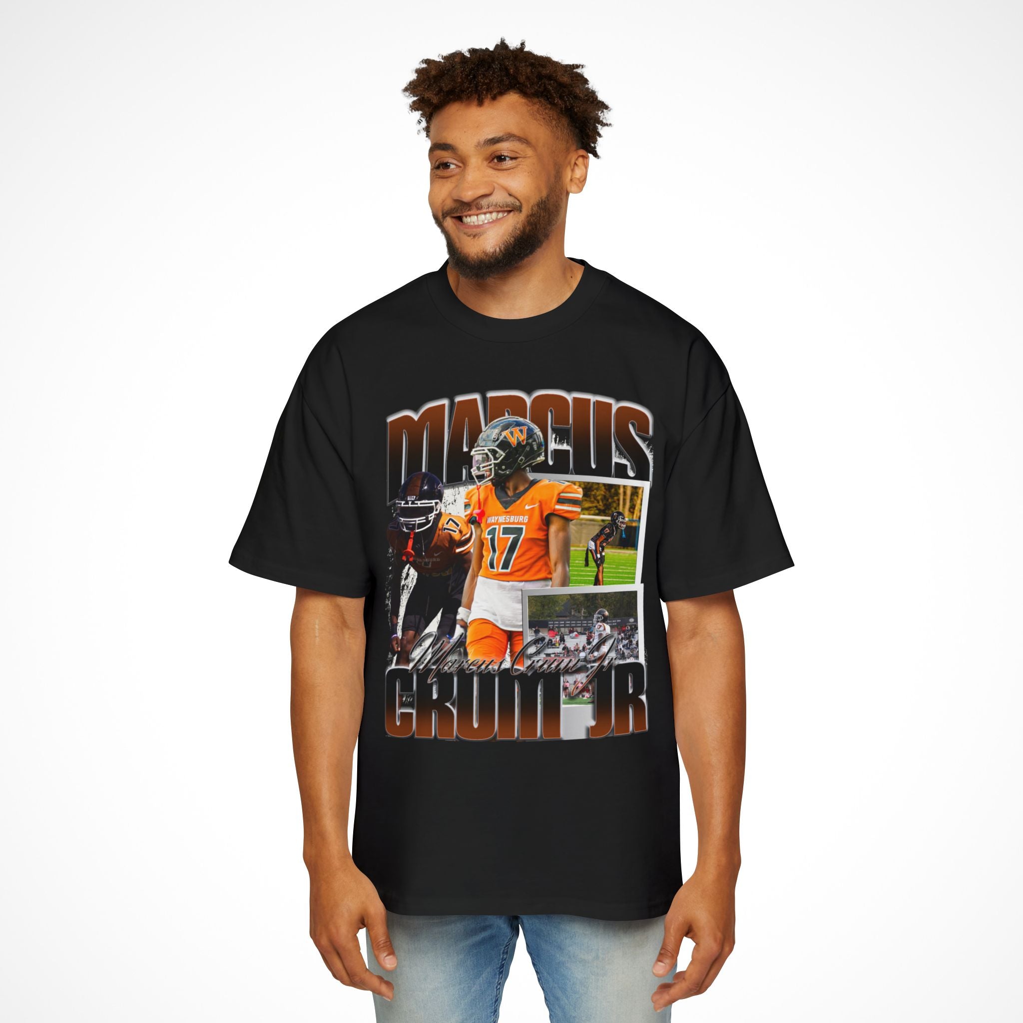 Marcus Crum Jr Oversized Graphic Tee
