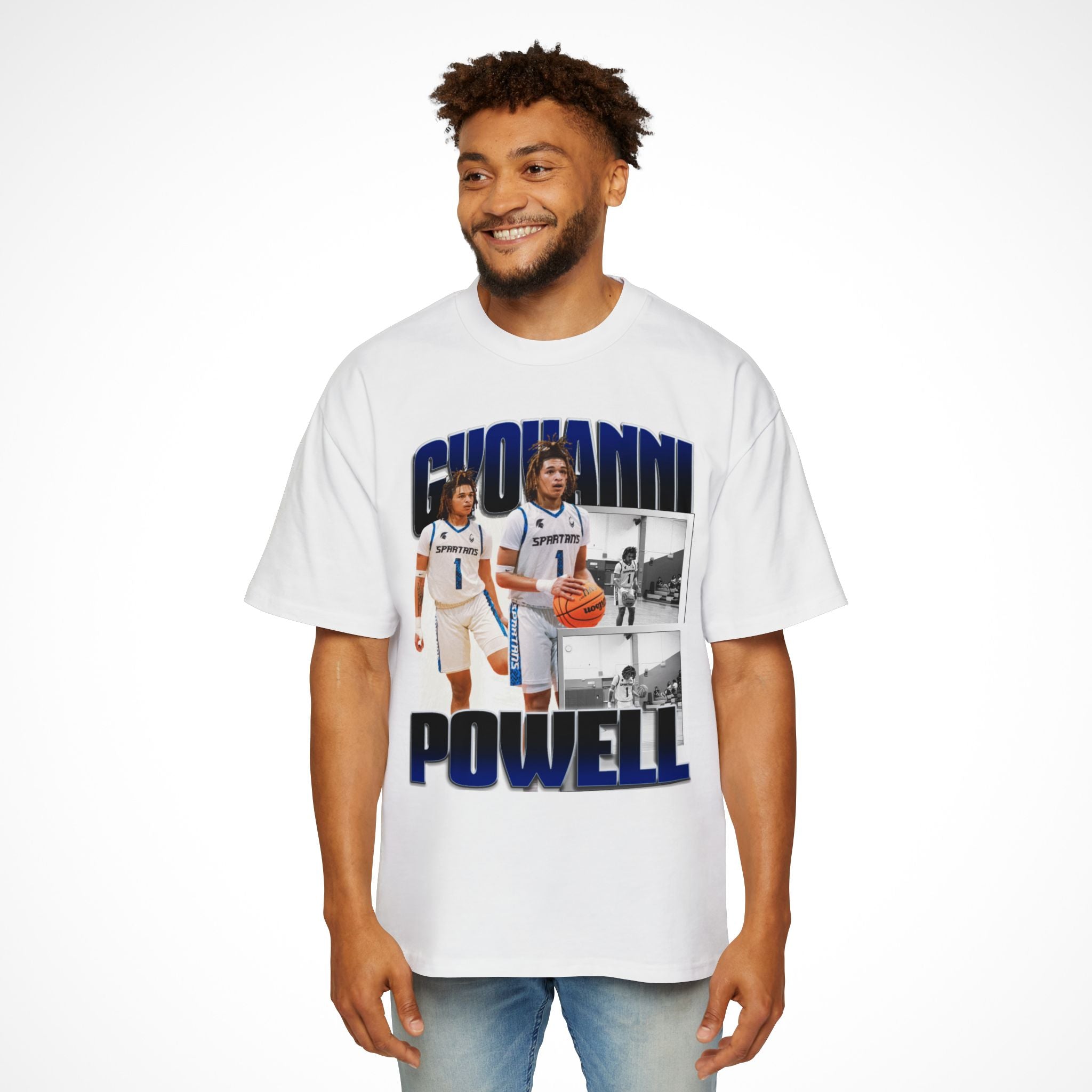 Gyovanni Powell Graphic Oversized Tee