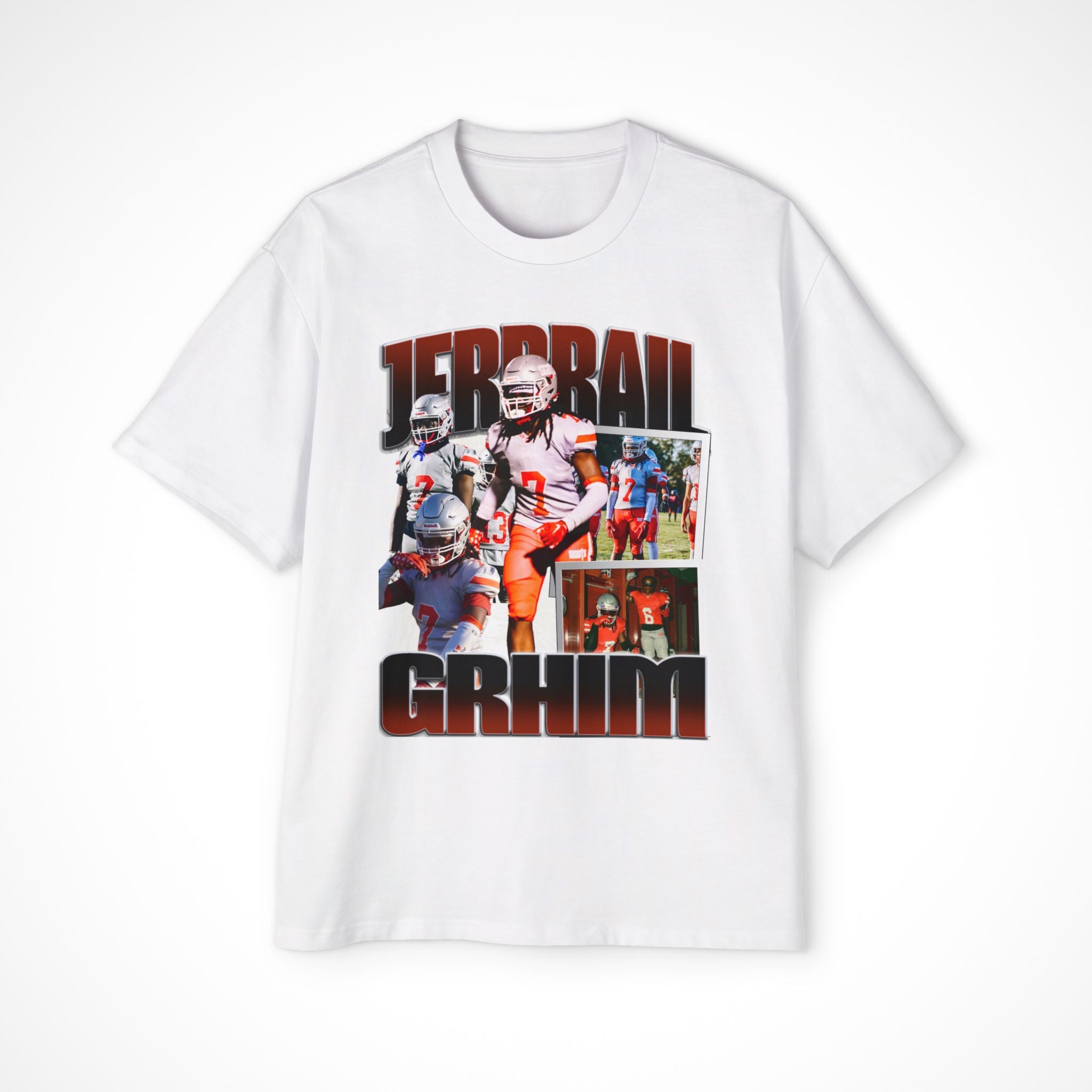 JerBrail Grhim Oversized Graphic Tee