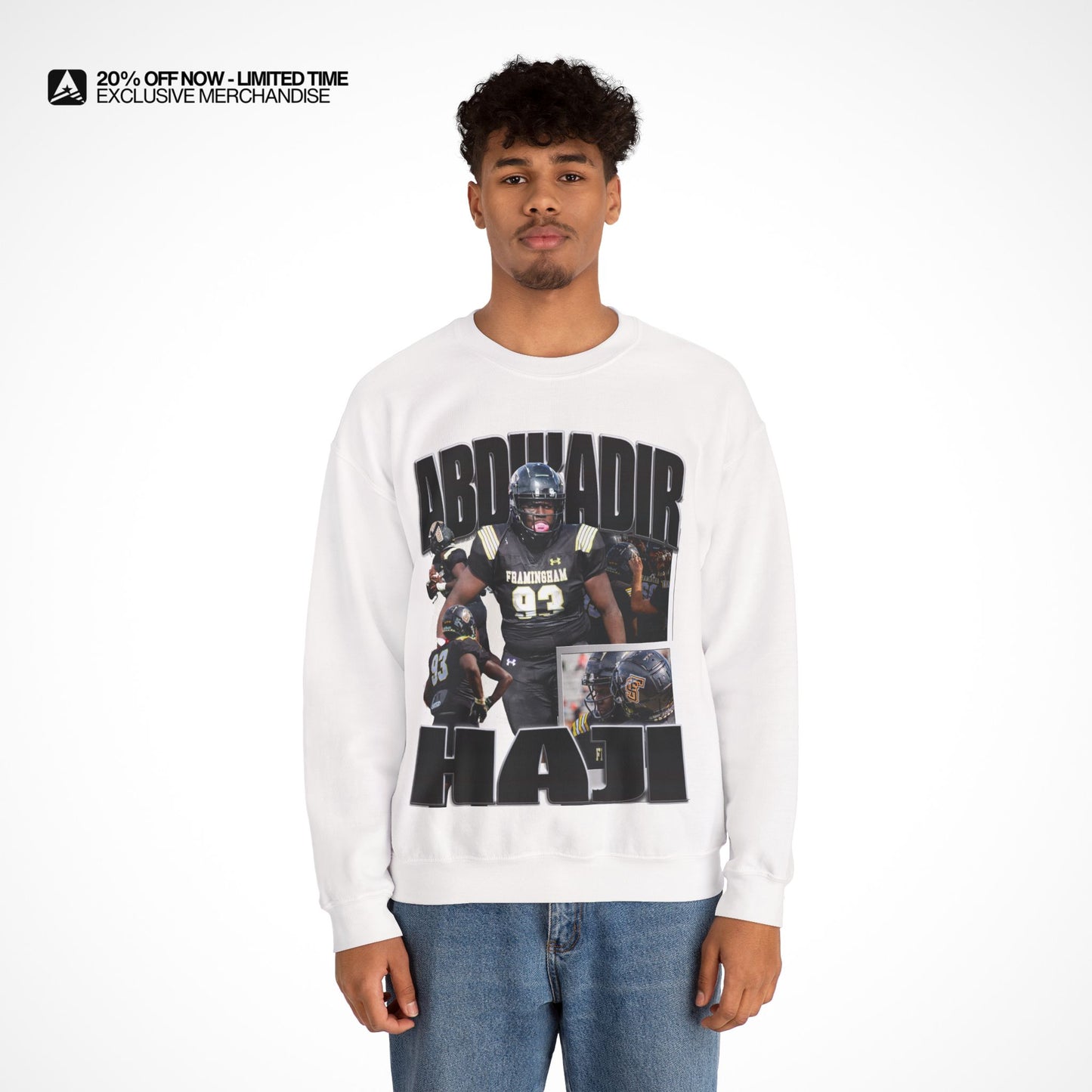 Abdikadir Haji Graphic Crewneck
