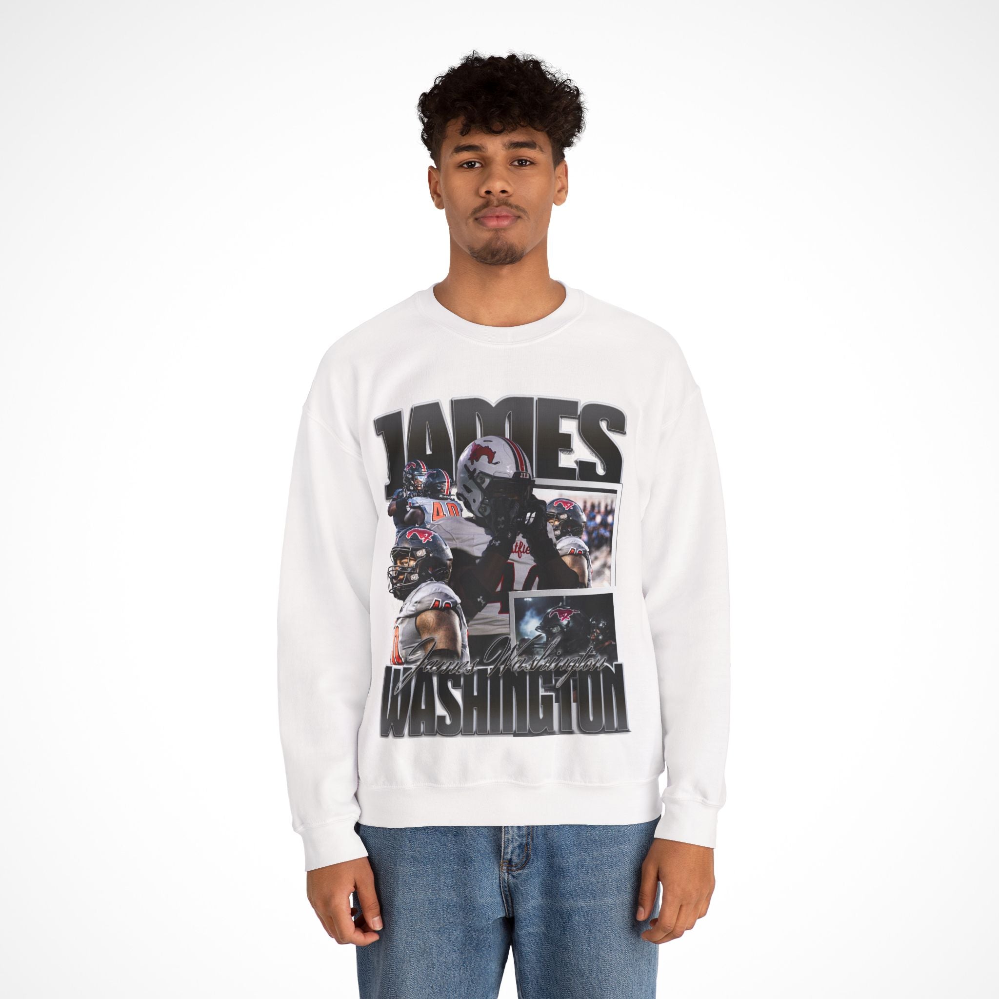 James Washington Graphic Crewneck