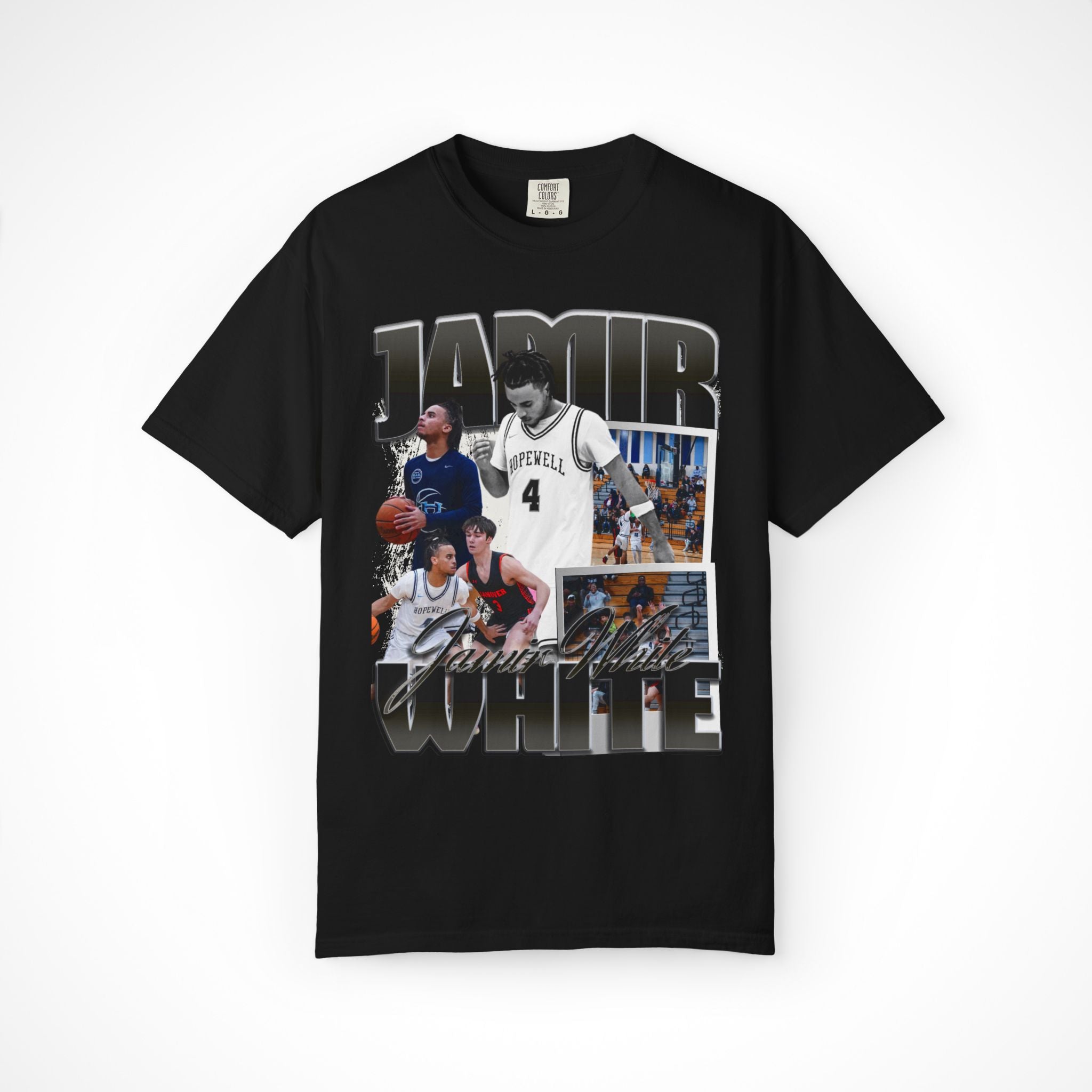 Jamir White Graphic Tee