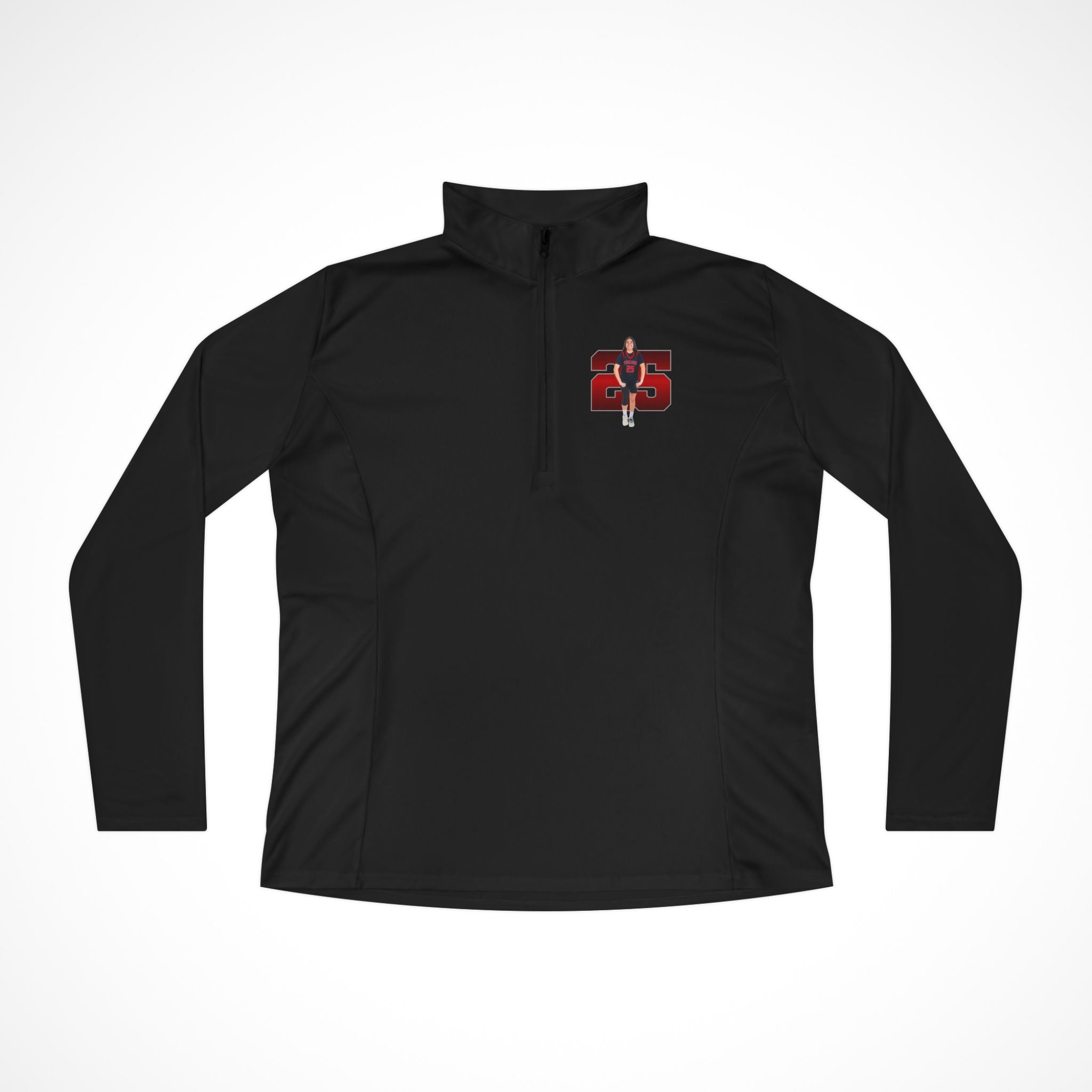 Nina Holland Ladies Quarter-Zip