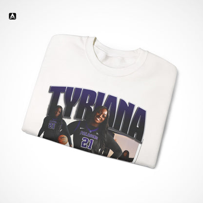 Tyriana Berry Graphic Crewneck