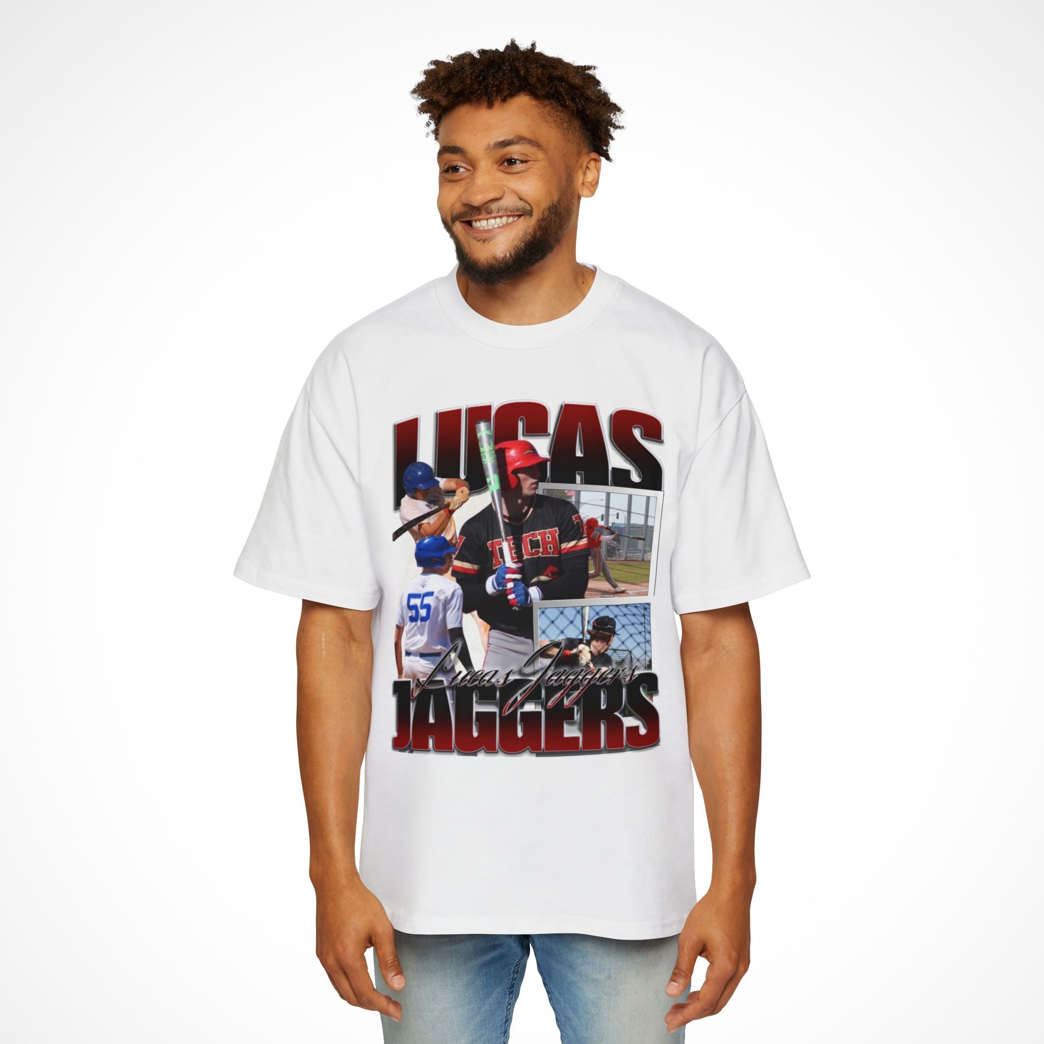 Lucas Jaggers Oversized Graphic Tee