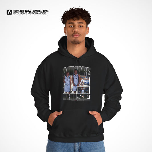 Ahmare Rose Graphic Hoodie