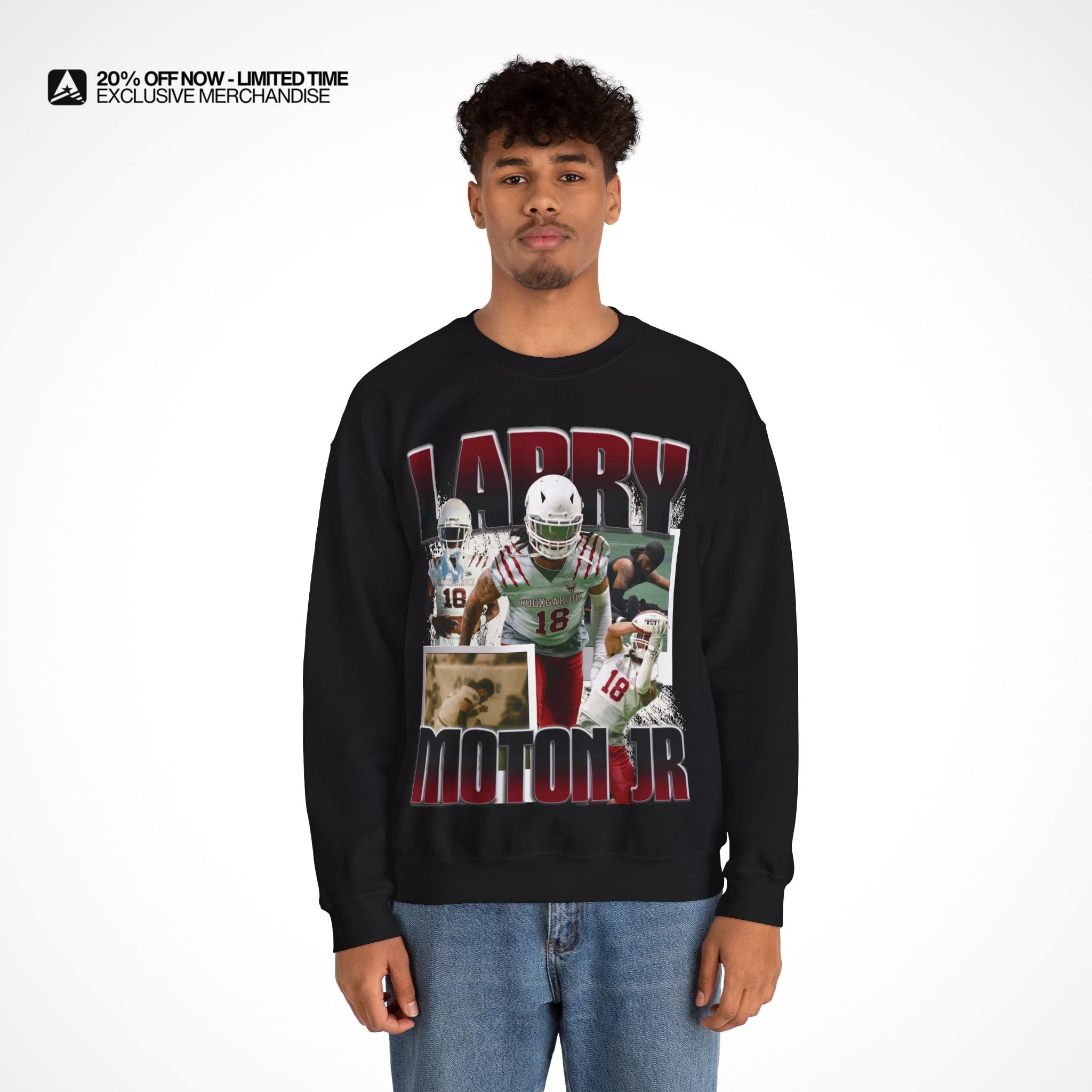 Larry Moton Jr Graphic Crewneck