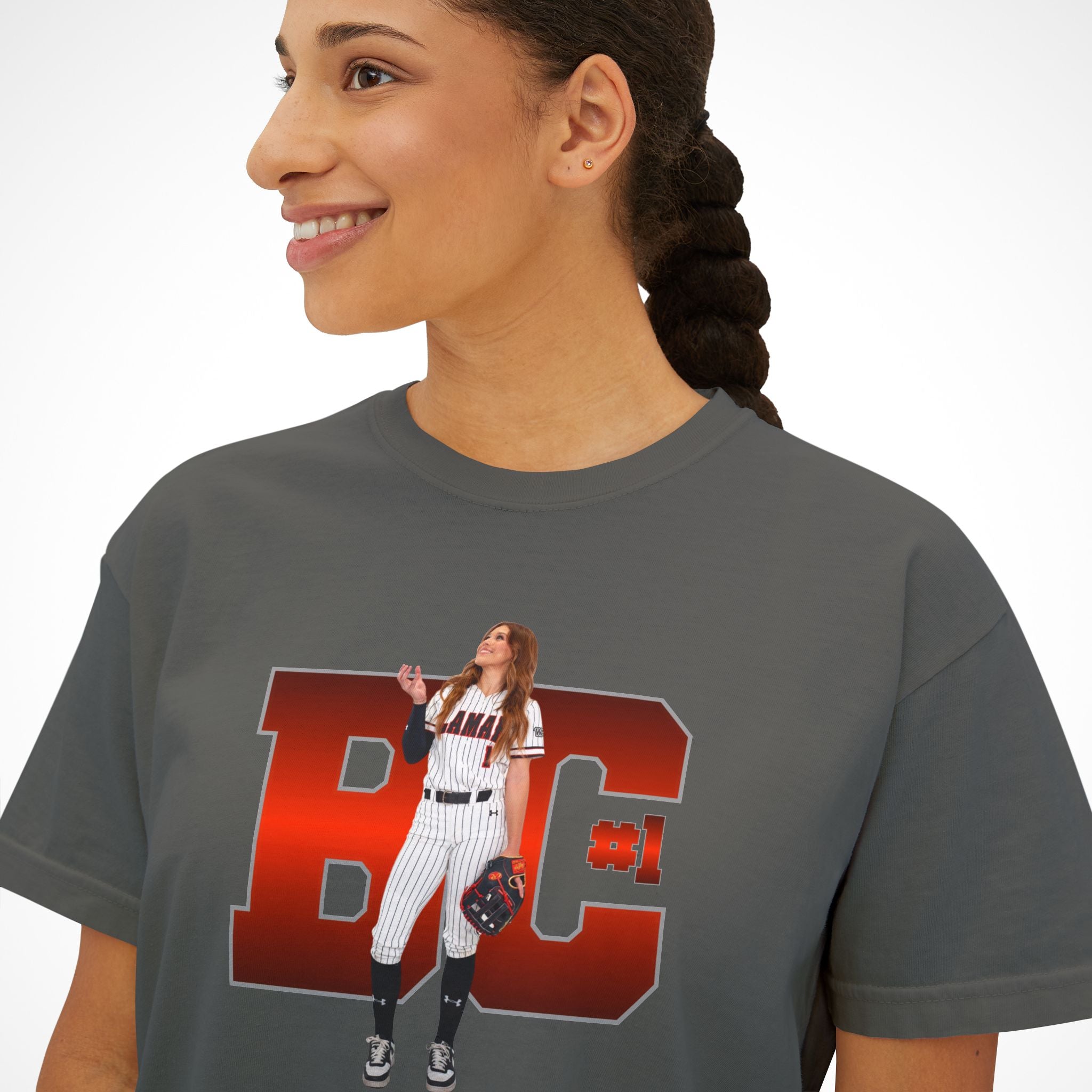 Bri Cesario Cropped Tee