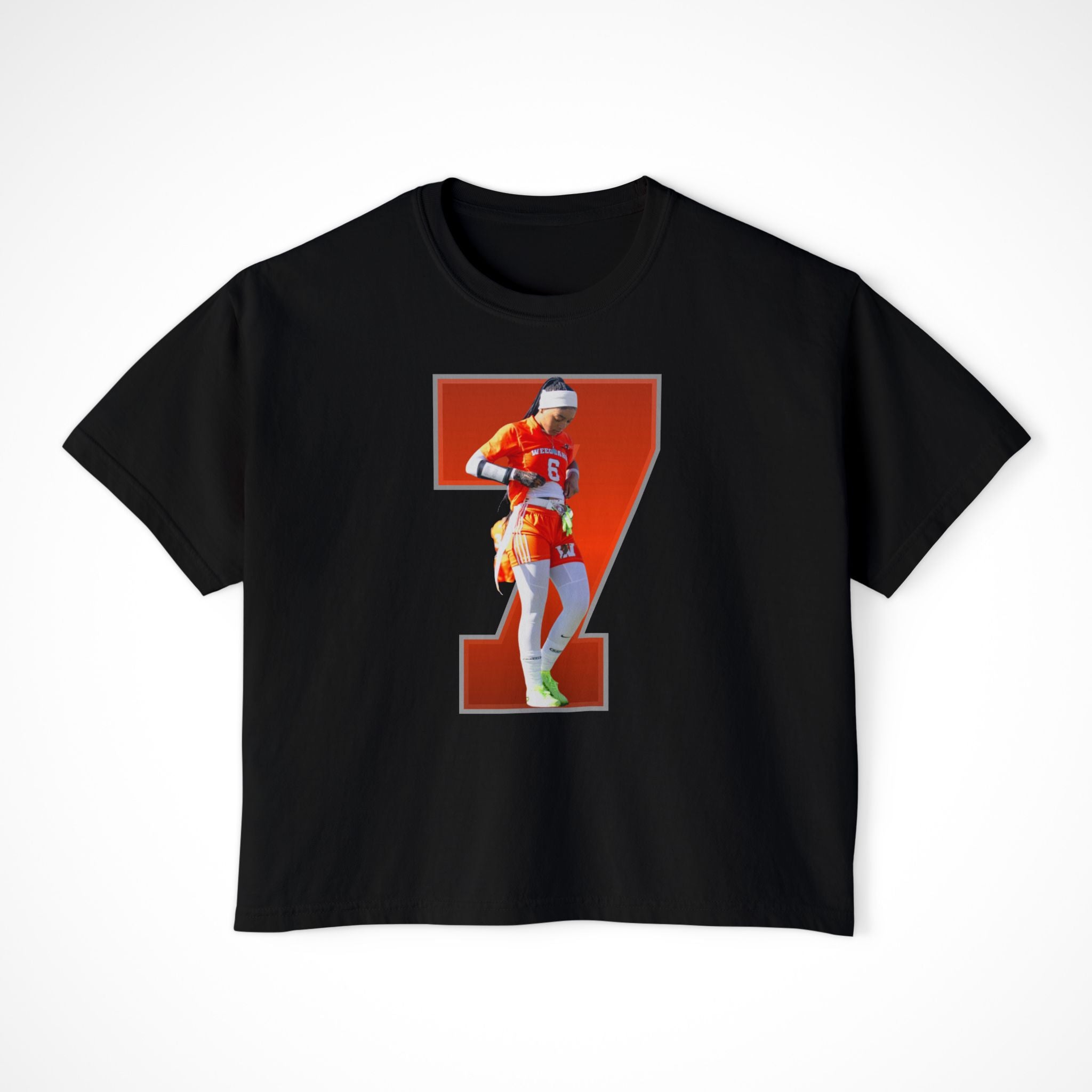 Haddiyah Bell Cropped Tee