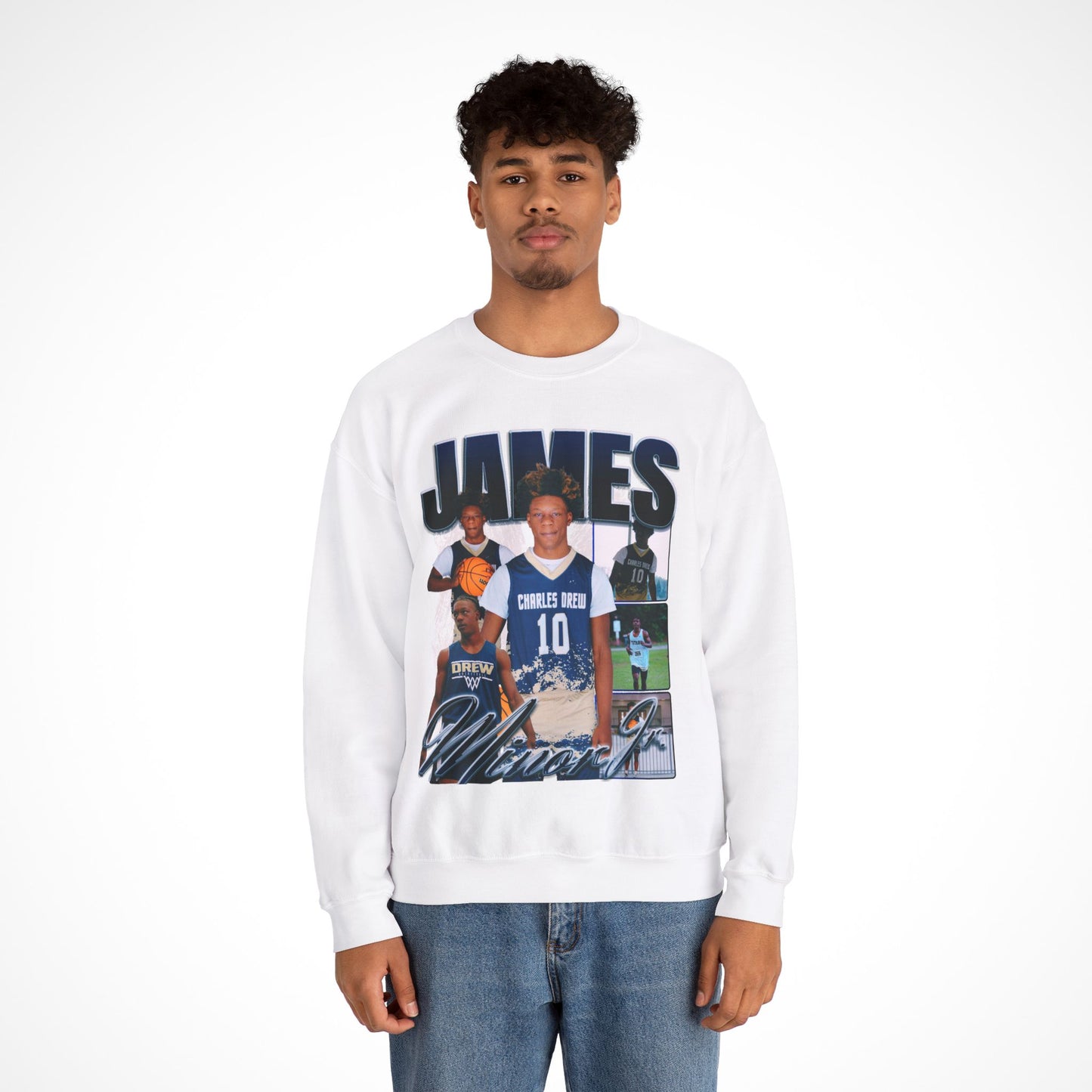 James Minor Jr Graphic Crewneck