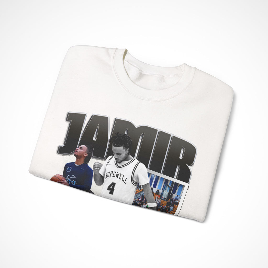Jamir White Graphic Crewneck