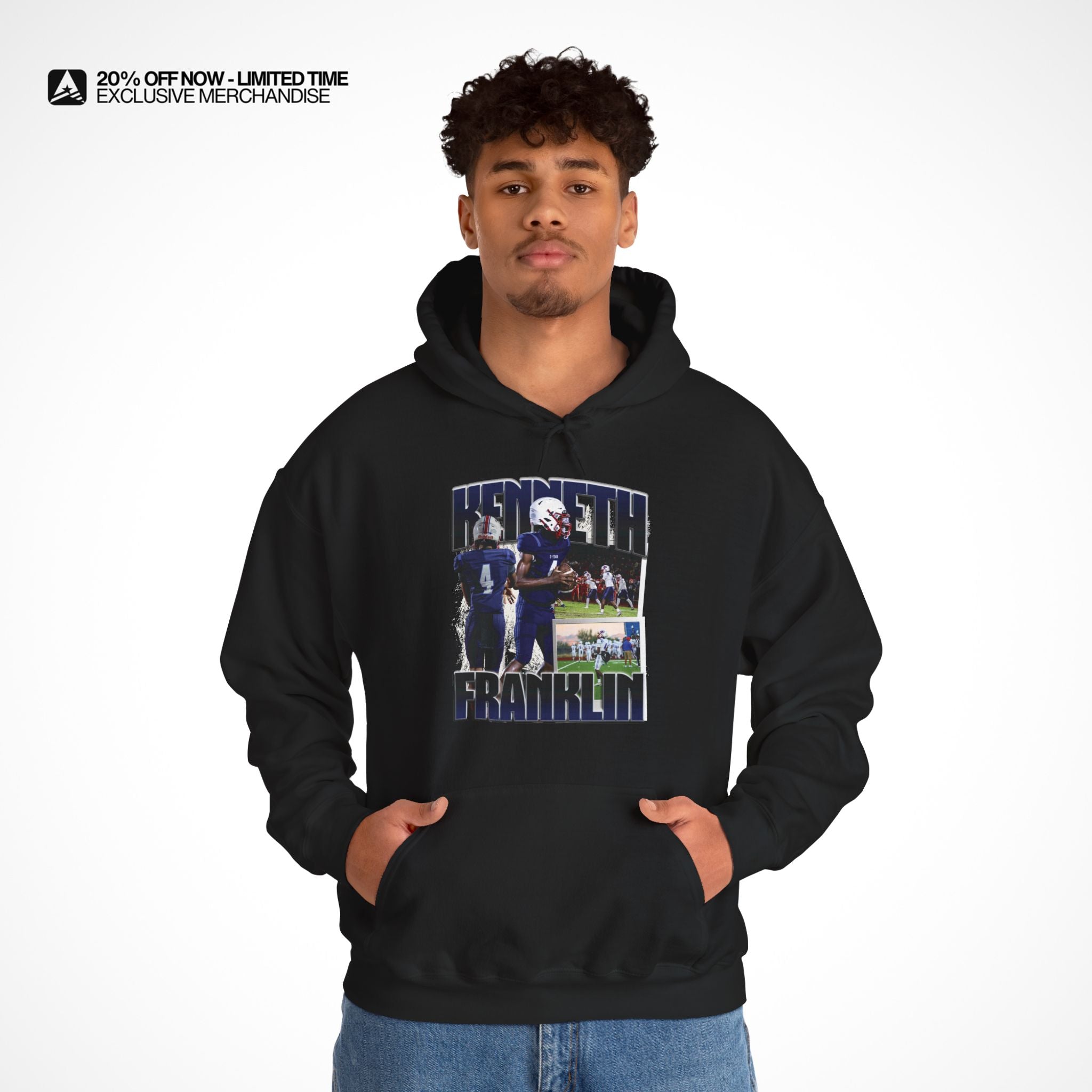 Kenneth Franklin Graphic Hoodie