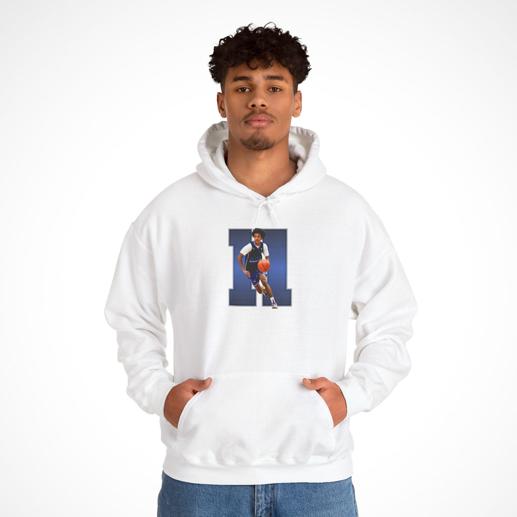 Bladen White Graphic Hoodie