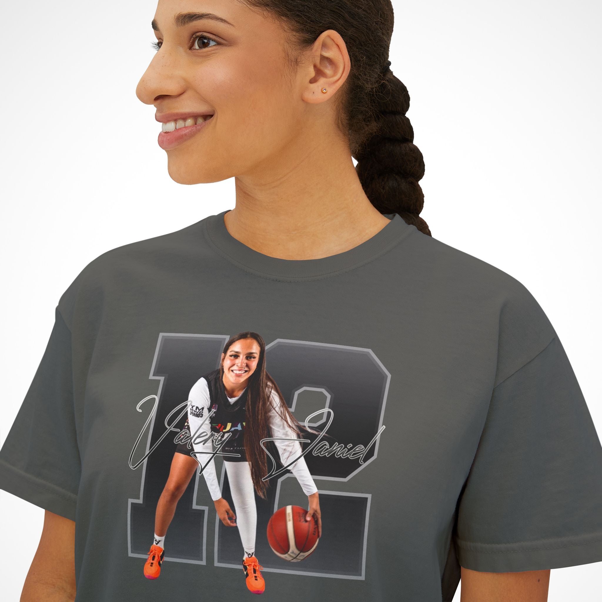 Valery Janiel Cropped Tee