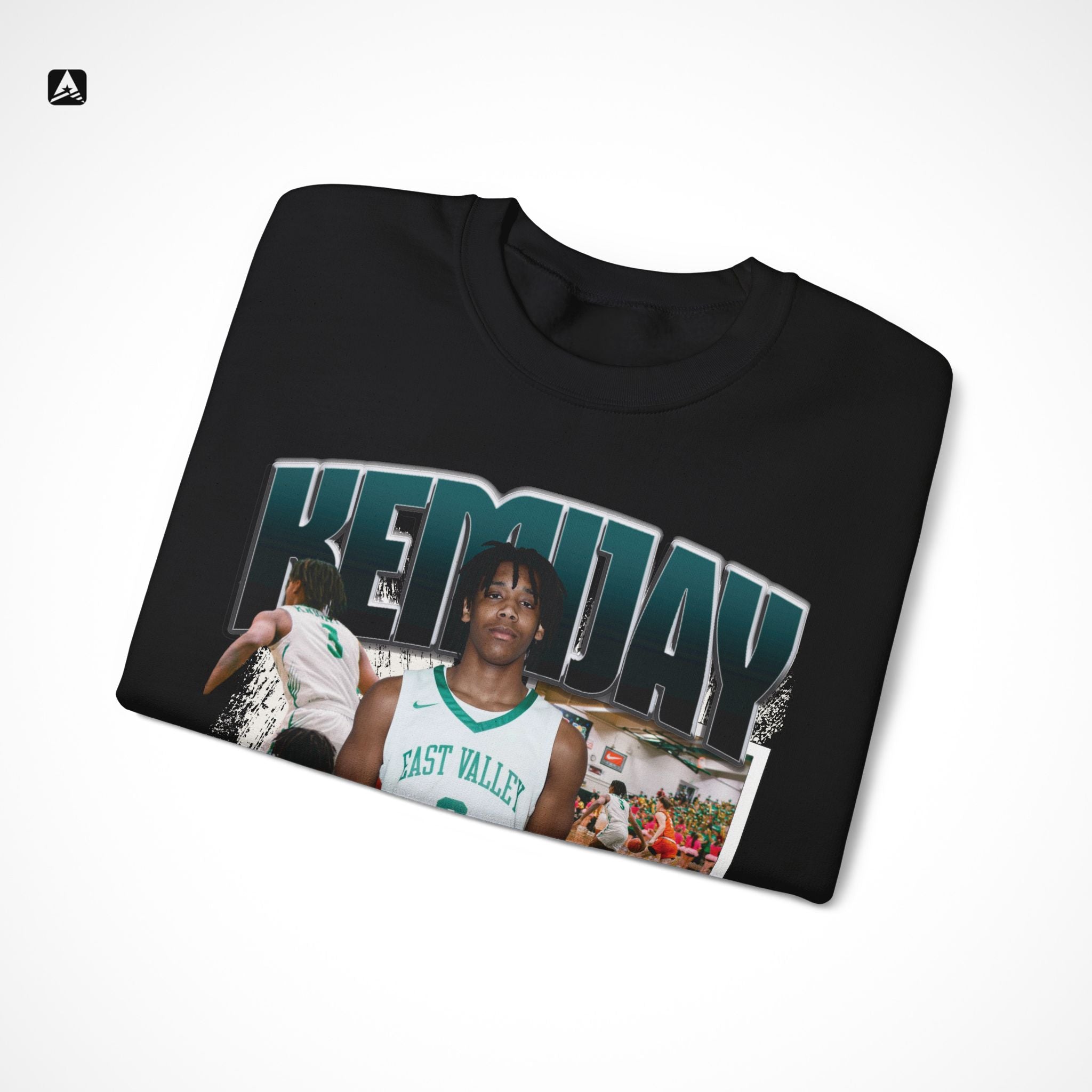 Kemijay White Graphic Crewneck